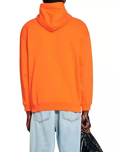 Balenciaga o1mt1gz0724 BB Corp Hoodie Medium Fit in Orange Size US M / EU 48-50 / 2 - 3 Thumbnail