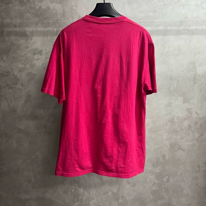 Balenciaga Balenciaga Red monogram printed short sleeve T-shirt 2505-N Size US XXS / EU 40 - 4 Thumbnail