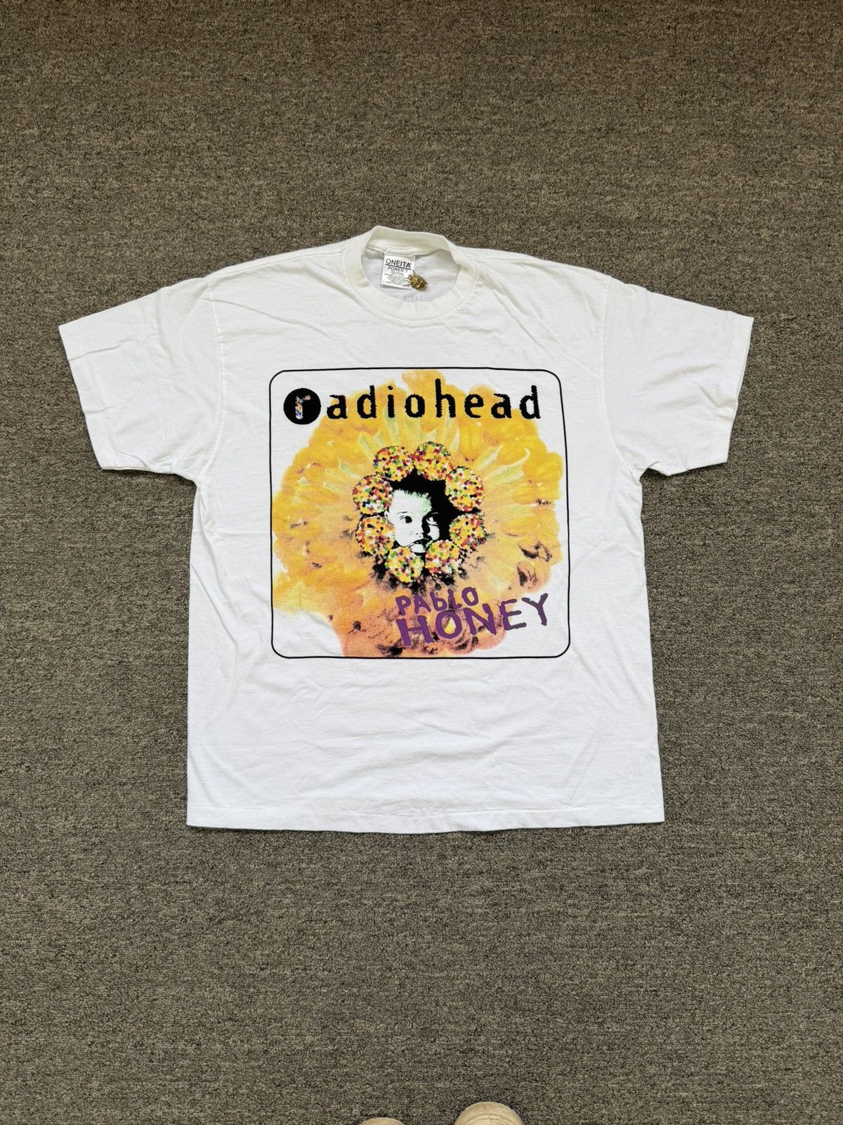 Vintage Vintage Radiohead Pablo Honey Baby Tourshirt rare | Grailed