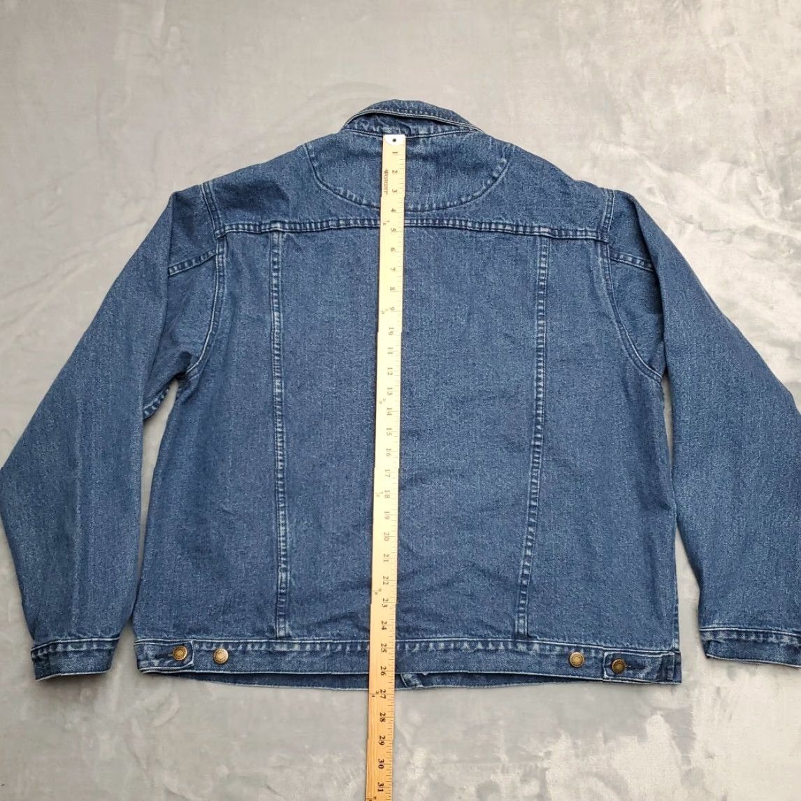 Vintage VINTAGE Cabela's Denim Jacket Men's XL Blue Trucker Work Casual Jacket Size US XL / EU 56 / 4 - 5 Thumbnail