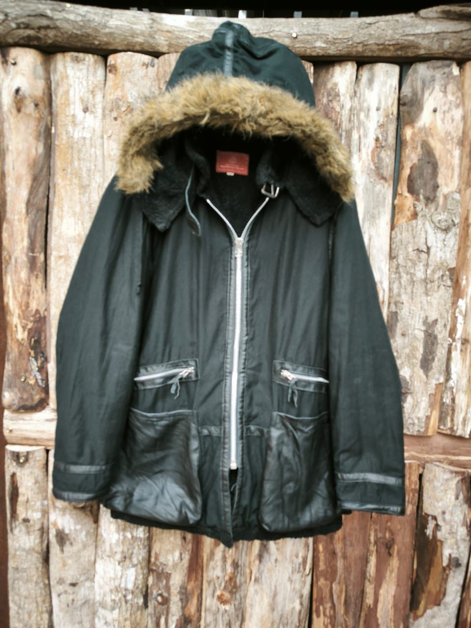 Avirex Avirex Boa Jacket Leathers Mens Faur Fux Fleece Lined Jacket Size US M / EU 48-50 / 2 - 1 Thumbnail
