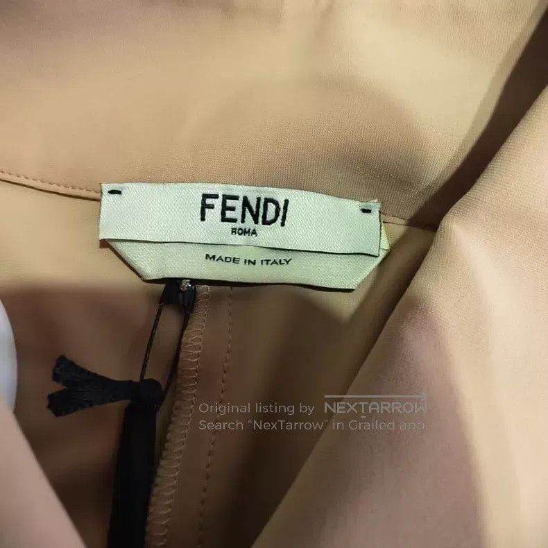 Fendi Fendi F Printed Patchwork Shirt Size XXS / US 00 / IT 34 - 3 Thumbnail