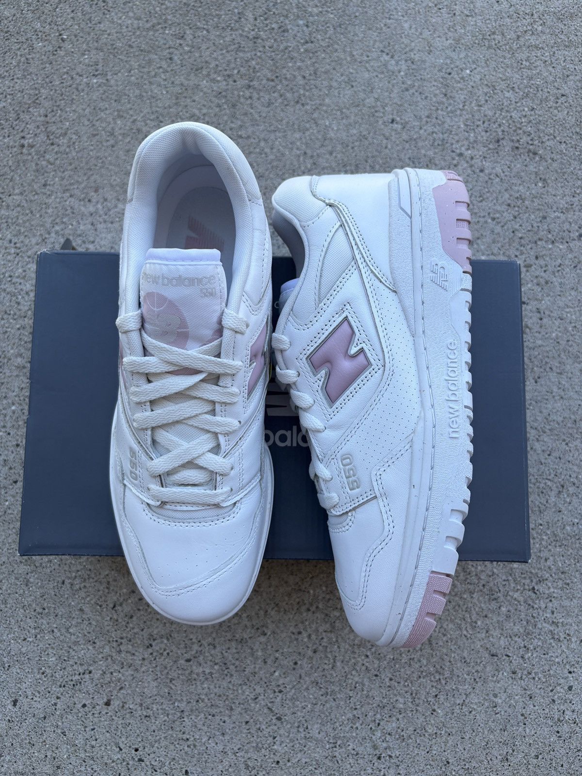 New Balance DS New Balance 550 “White Twilight Haze” Women’s Size 10 Size US 10 / EU 43 - 6 Thumbnail