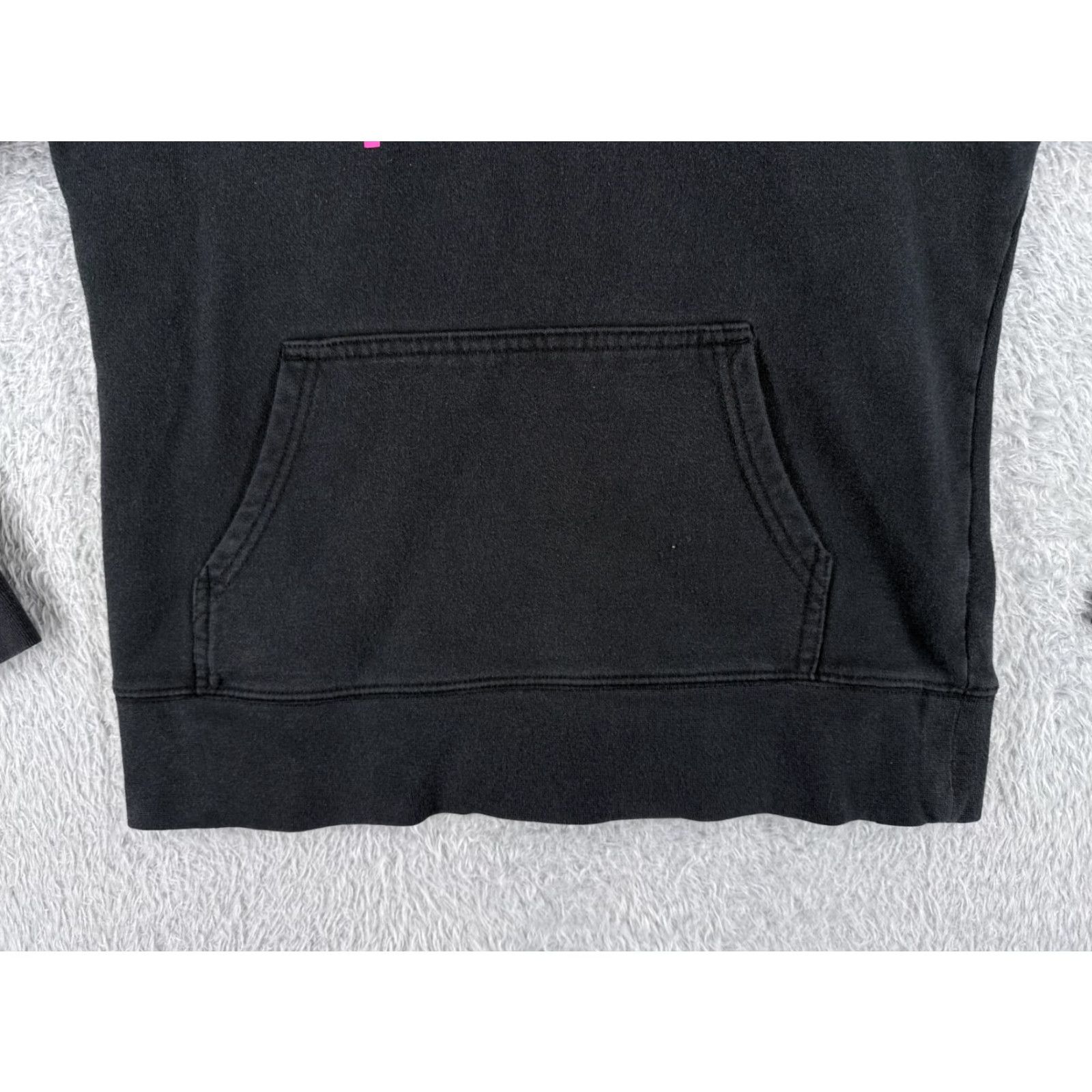 The North Face The North Face Hoodie Womens Small Black Pink Pullover Cotton Blend Logo Pocket Crew Neck Performance/Activewear - White? Size S / US 4 / IT 40 - 5 Thumbnail