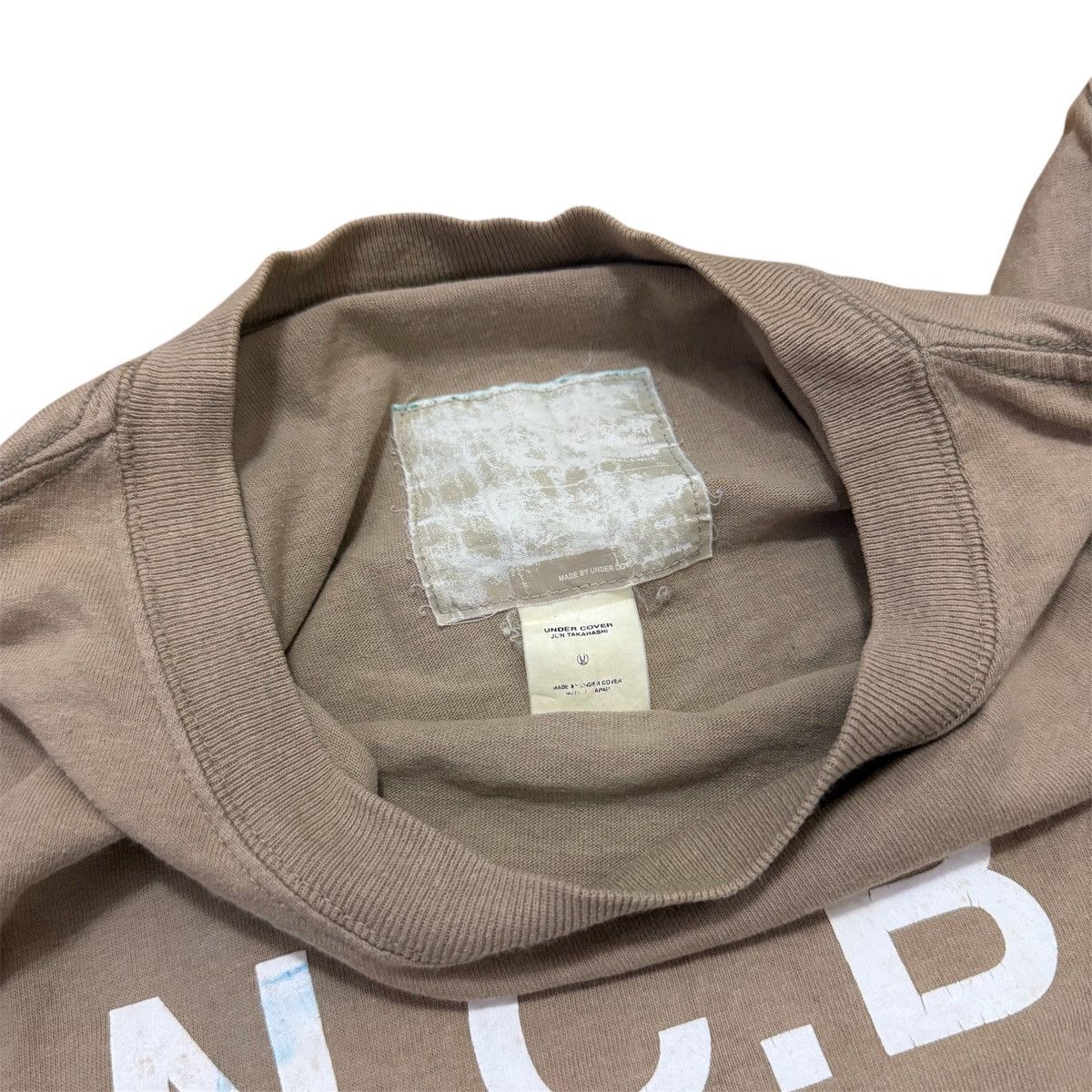 Jun Takahashi × Undercover AW/99-00 Insanely Rare Undercover N.C.B.C Tee Size US L / EU 52-54 / 3 - 6 Thumbnail