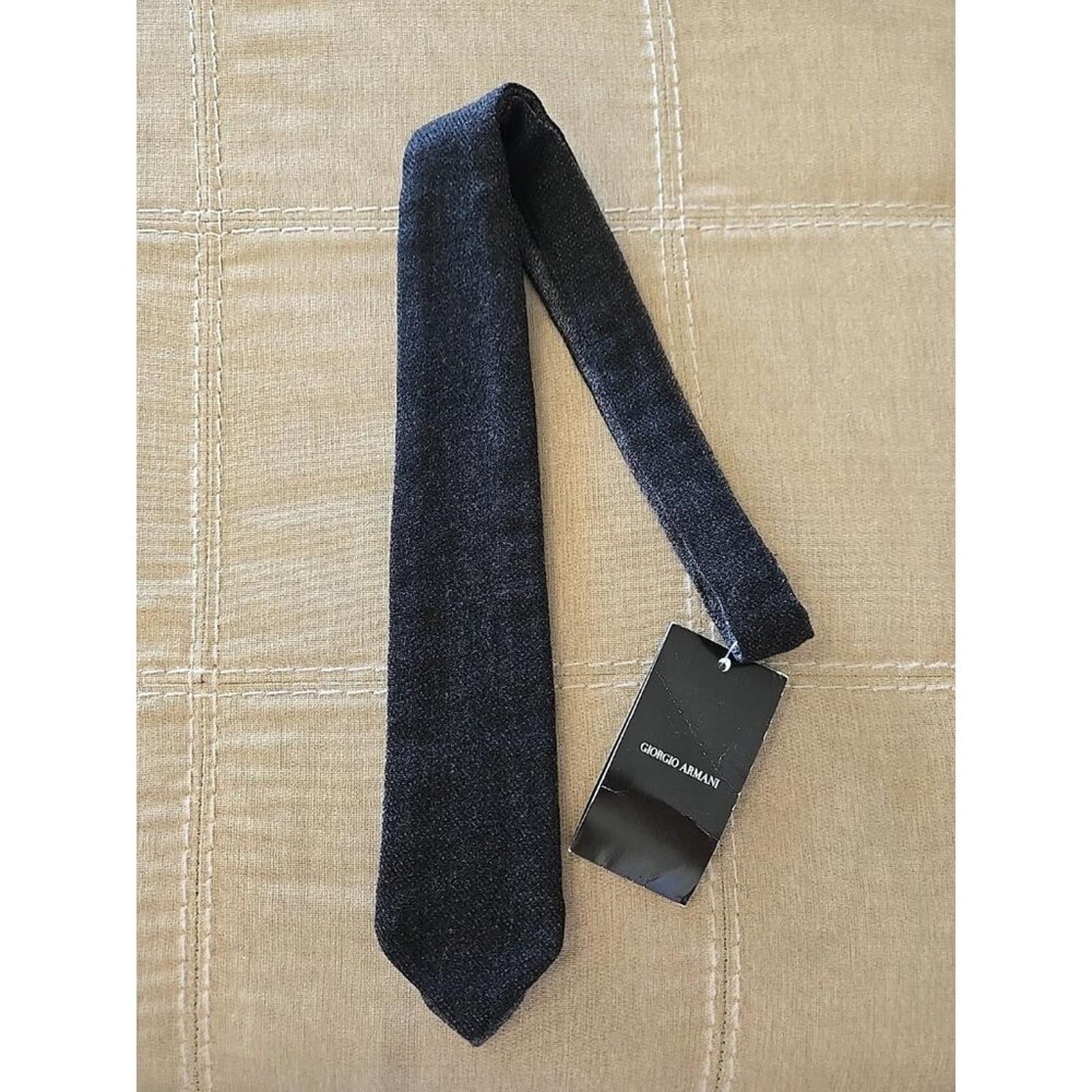 Giorgio Armani VTG Giorgio Armani Handmade Neck Tie Made in Italy '90s Size ONE SIZE - 2 Thumbnail