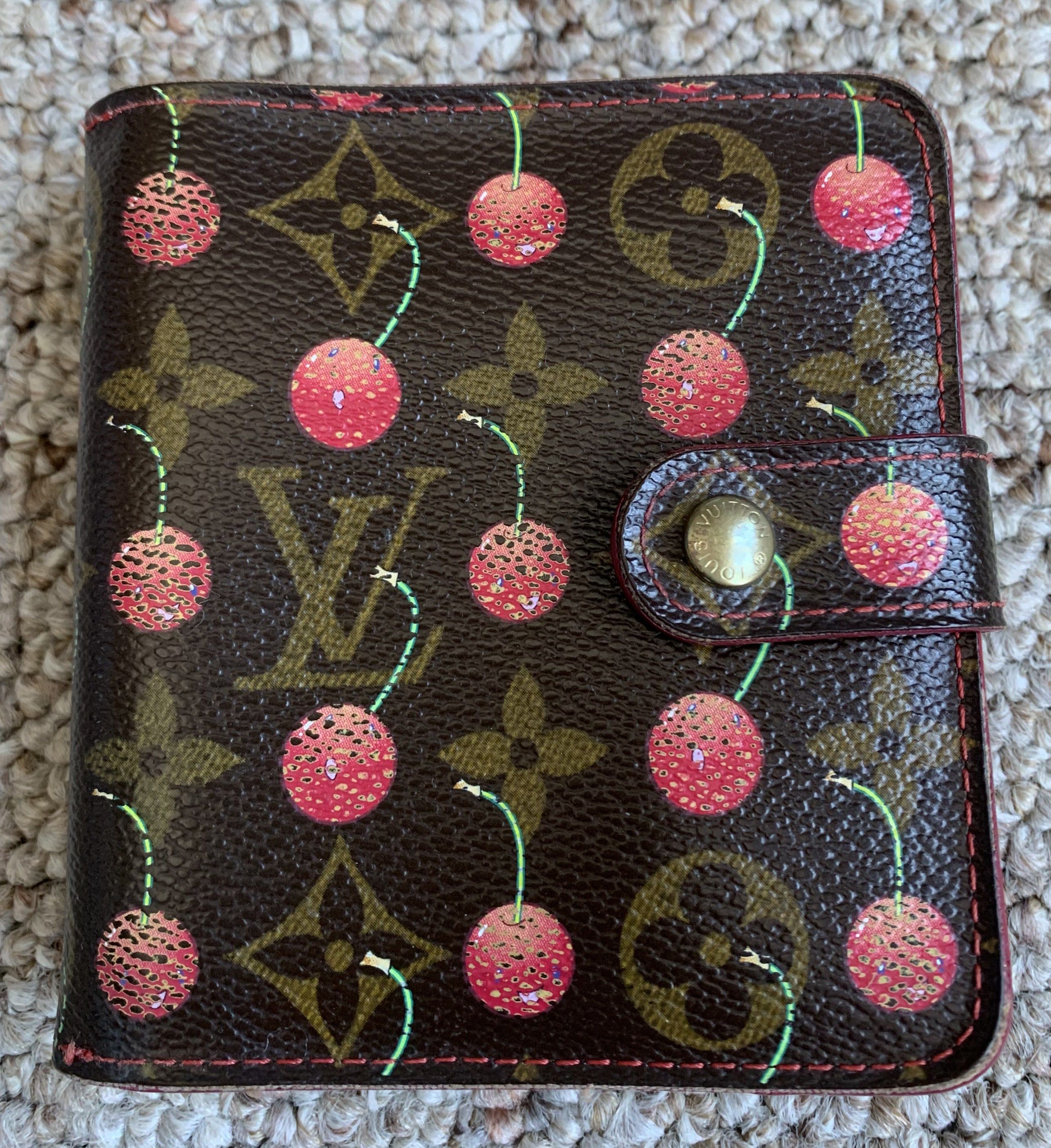 Louis Vuitton × Takashi Murakami S/S 2005 Louis Vuitton x Murakami Cherry Monogram Wallet Size ONE SIZE - 8 Thumbnail