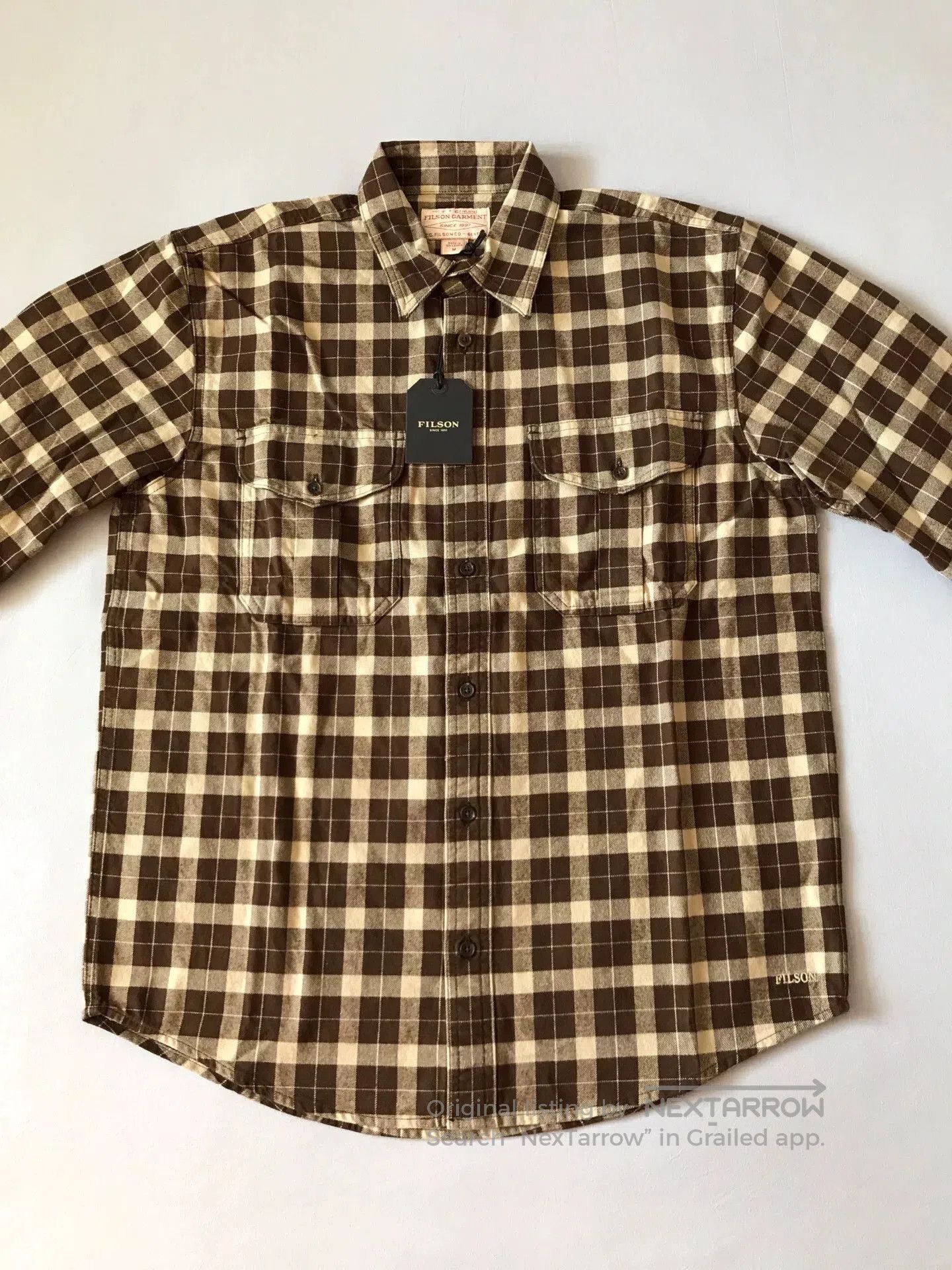 Filson Filson 11012006 Heavy Flannel Work Shirt. Size US M / EU 48-50 / 2 - 3 Thumbnail