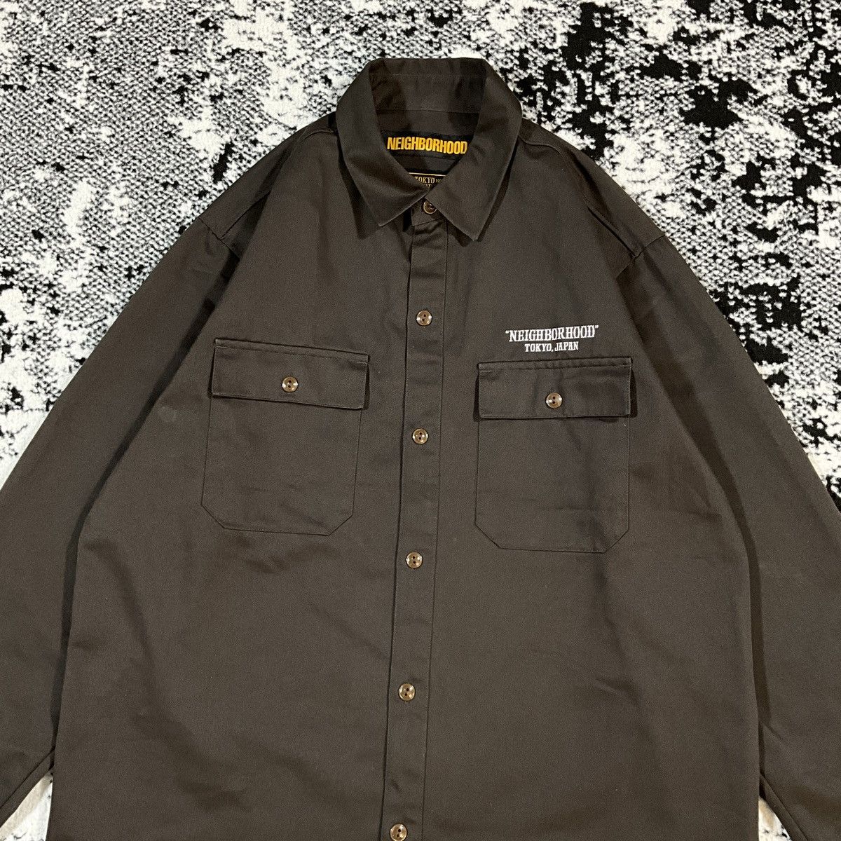 Neighborhood NEIGHBORHOOD CLASSIC WORK/EC-SHIRT.LS | Grailed