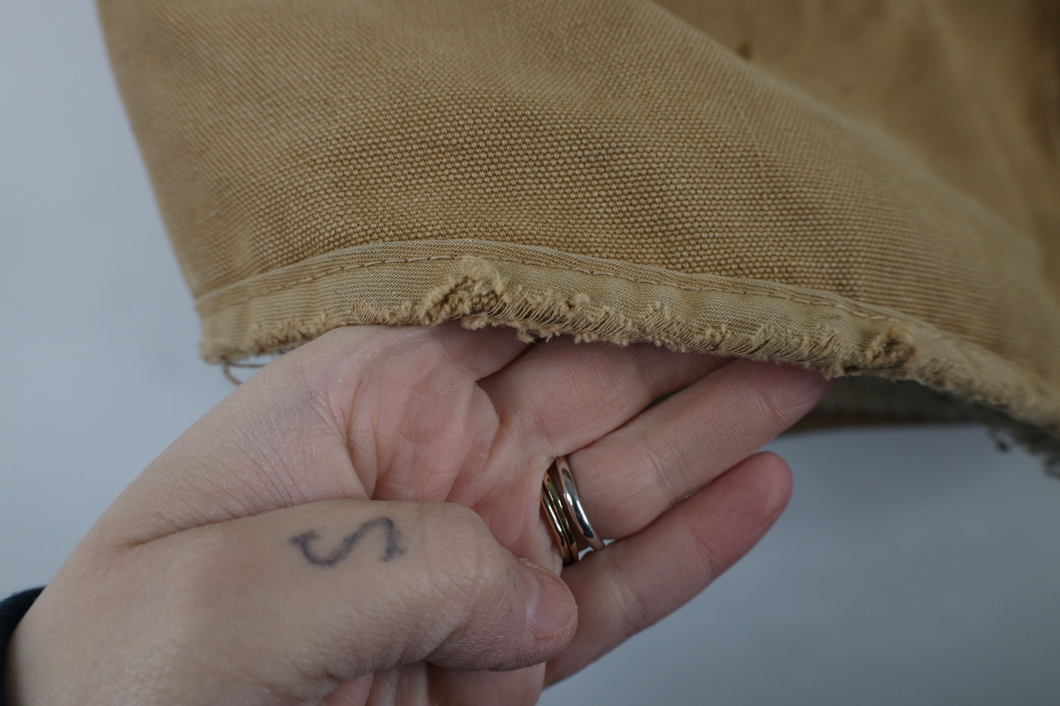 Carhartt Vintage 80s Carhartt Fleece Lined Canvas Vest Jacket USA Size US XL / EU 56 / 4 - 7 Thumbnail