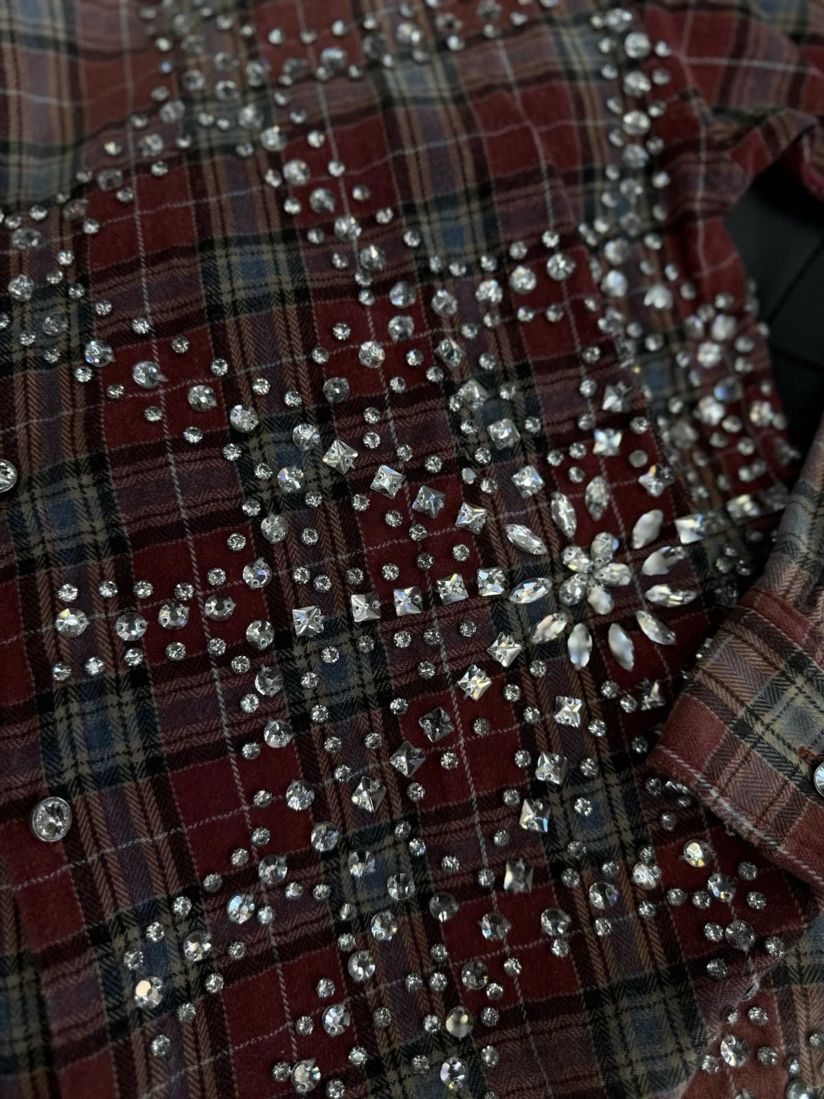 Vale Vale Forever Valley Full Crystal Stone Flannel Size Small Size US S / EU 44-46 / 1 - 6 Thumbnail