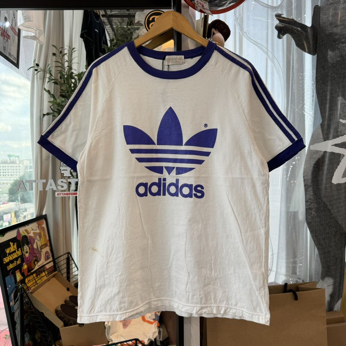 Old adidas t shirt best sale