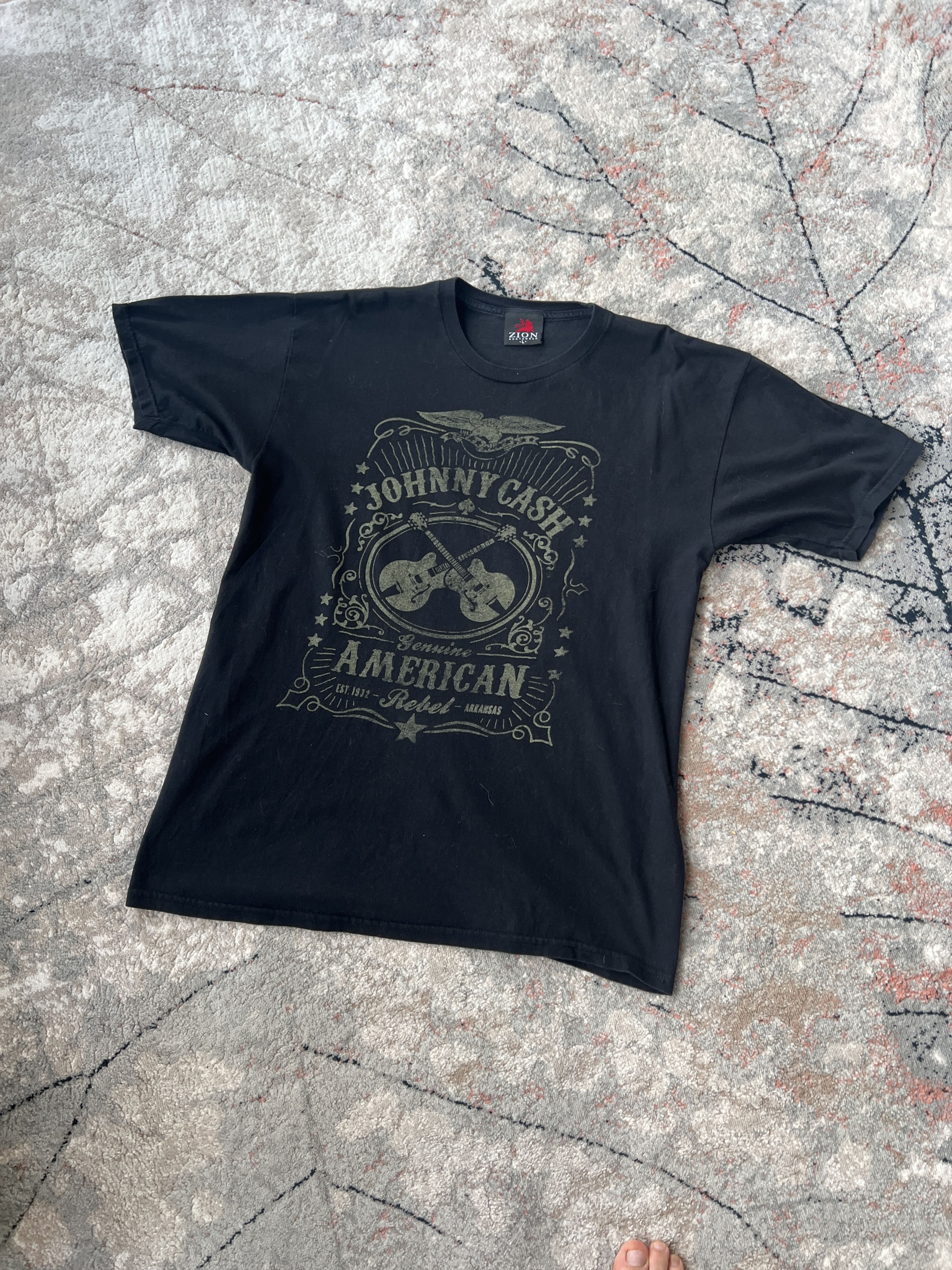 Band Tees Johnny Cash Vintage Tee Size US L / EU 52-54 / 3 - 1 Thumbnail