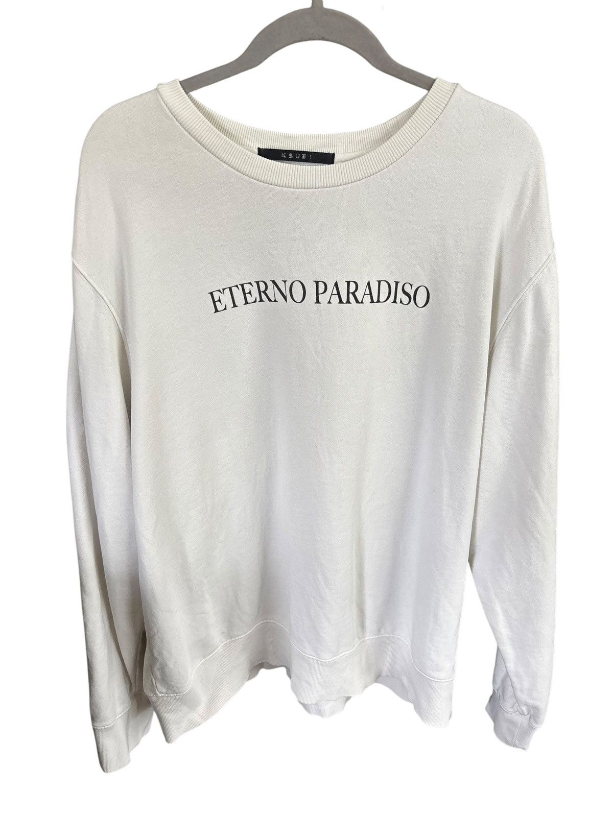 Ksubi Ksubi "Eterno Paradiso" Crewneck Size US XL / EU 56 / 4 - 1 Thumbnail