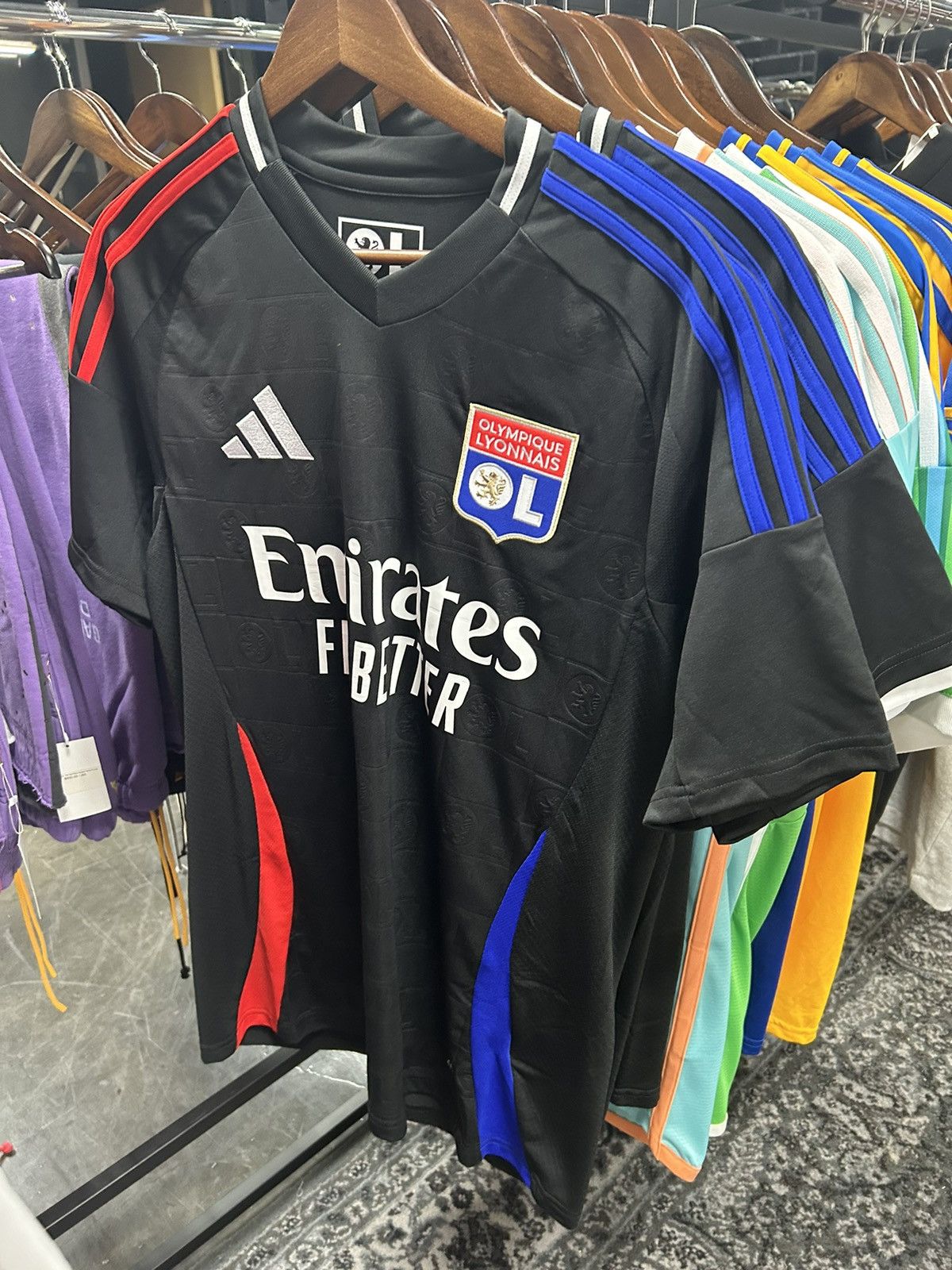 Adidas Lyon jersey 2024 Size US M / EU 48-50 / 2 - 1 Thumbnail