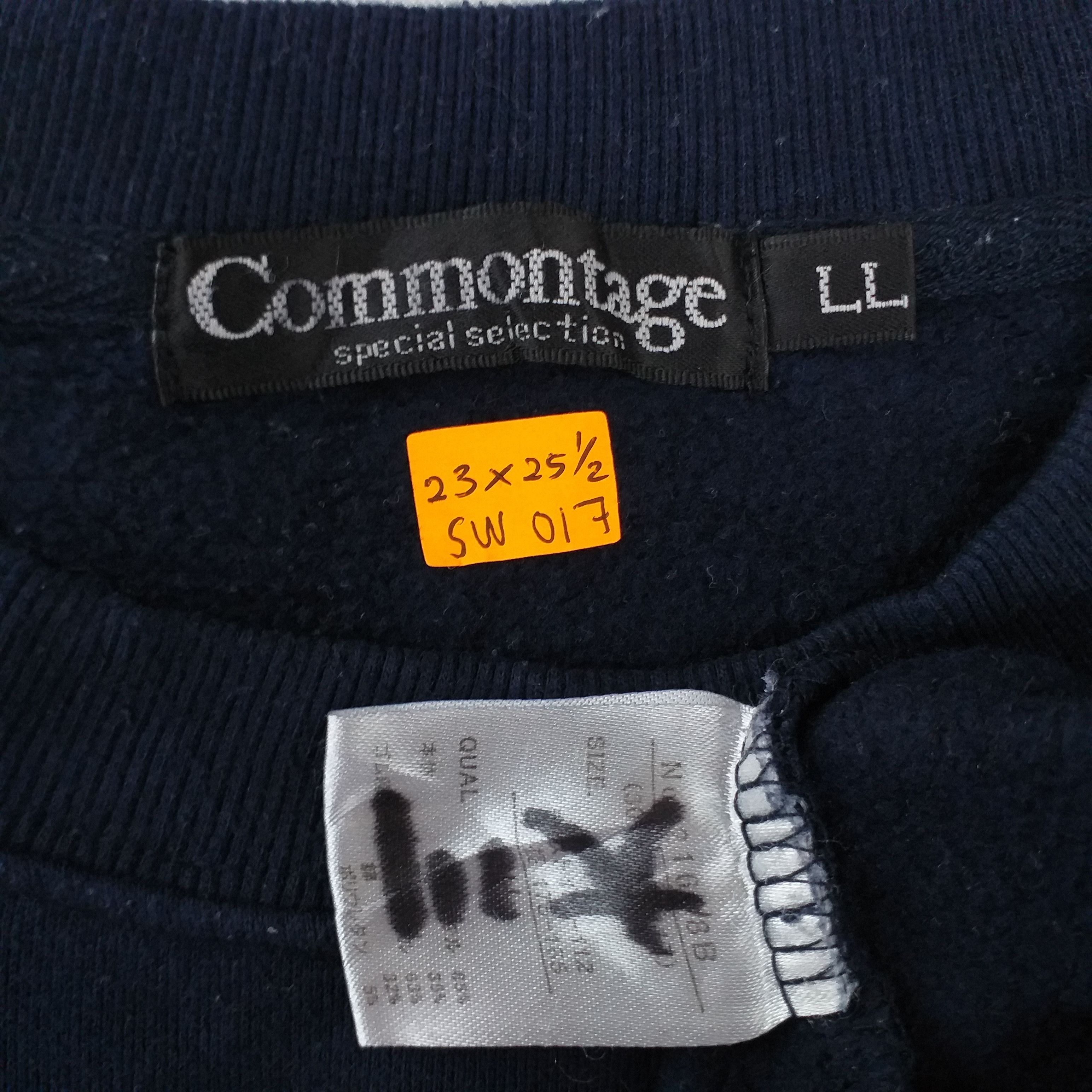 Japanese Brand Vintage Commontage Sweatshirt -SW017 Size US M / EU 48-50 / 2 - 4 Thumbnail