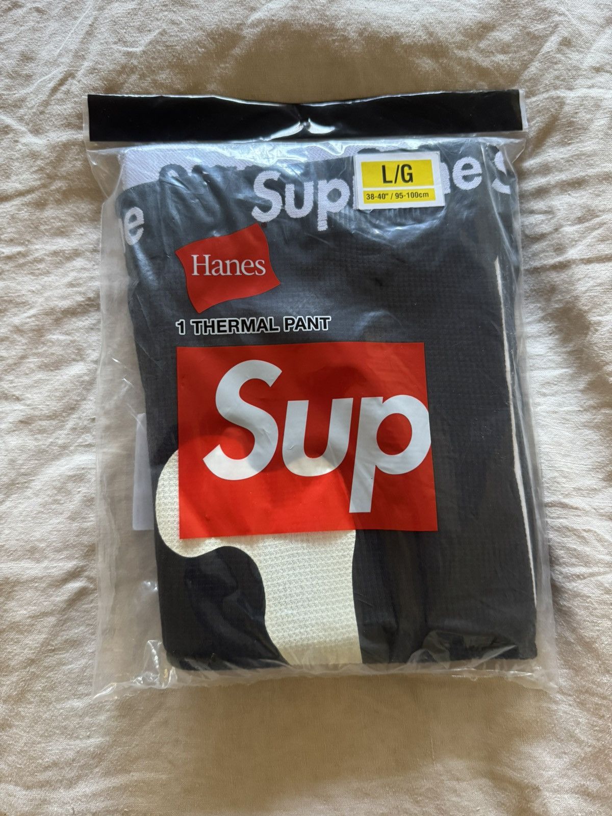 Supreme Supreme/Hanes Bones Thermal Pant Size US 34 / EU 50 - 2 Thumbnail