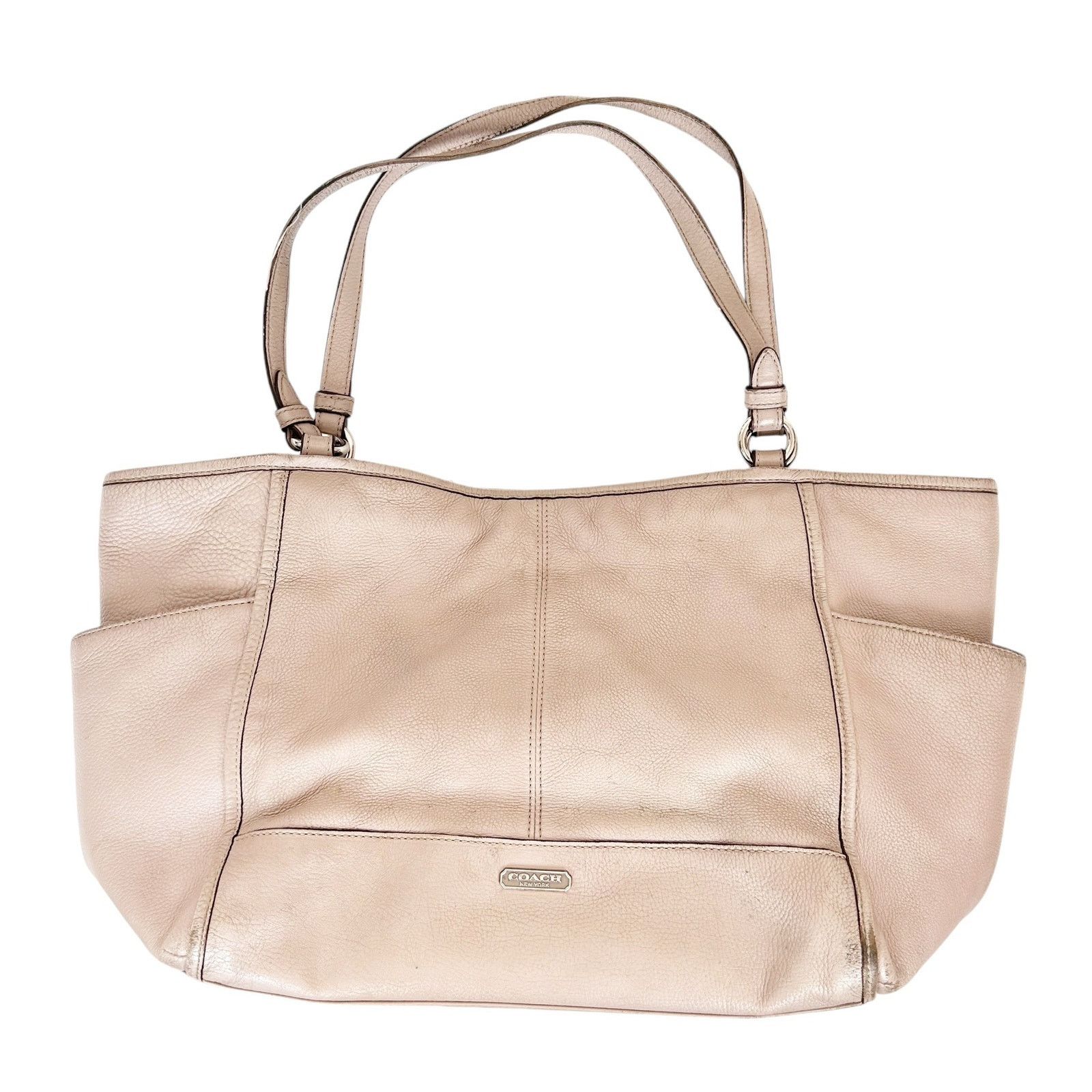 Coach Coach Tan Leather Carrie Tote Grailed