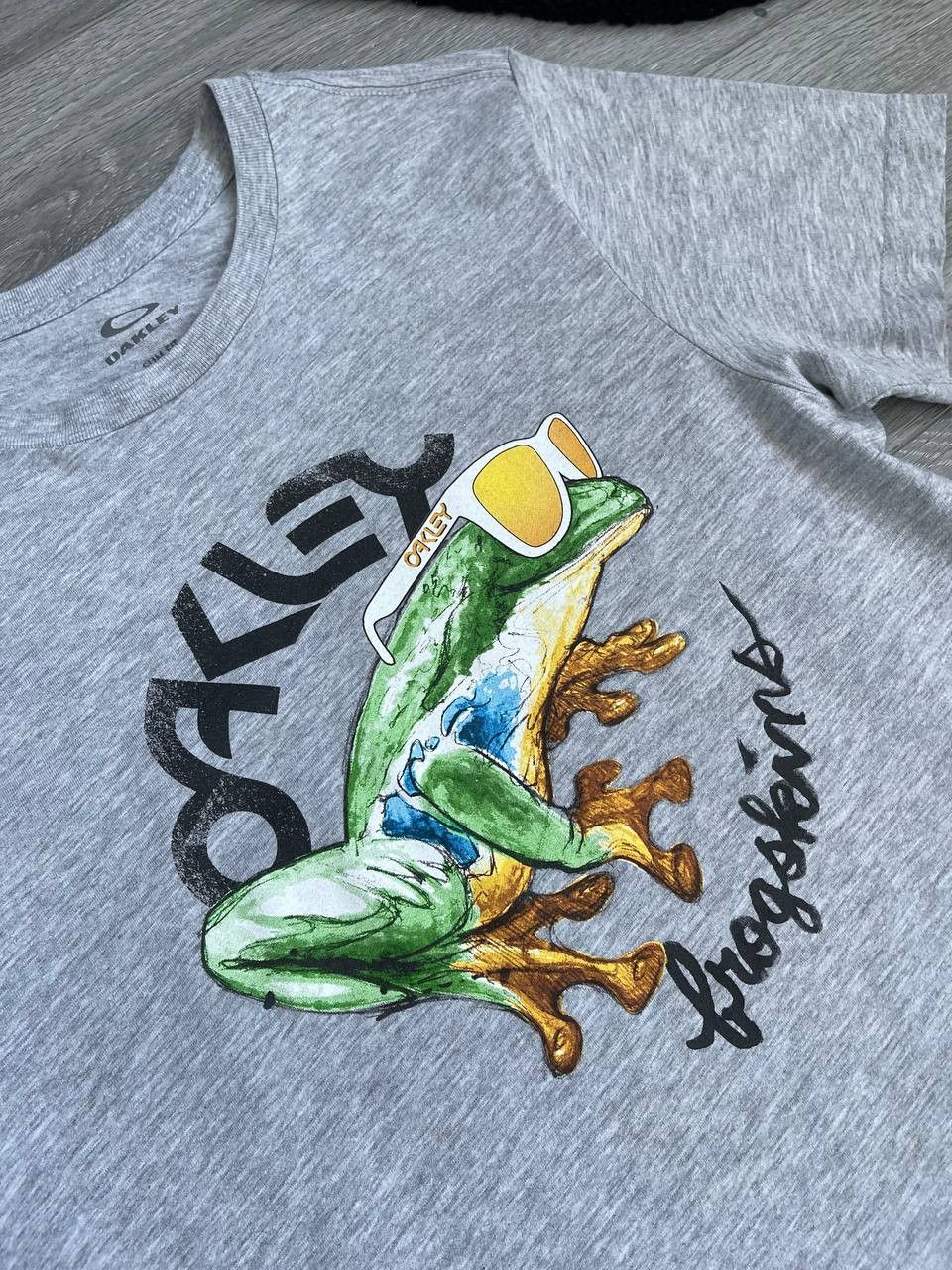 Oakley × Streetwear × Vintage Oakley Men's JUPITER FROGSKIN Logo Size US S / EU 44-46 / 1 - 7 Thumbnail