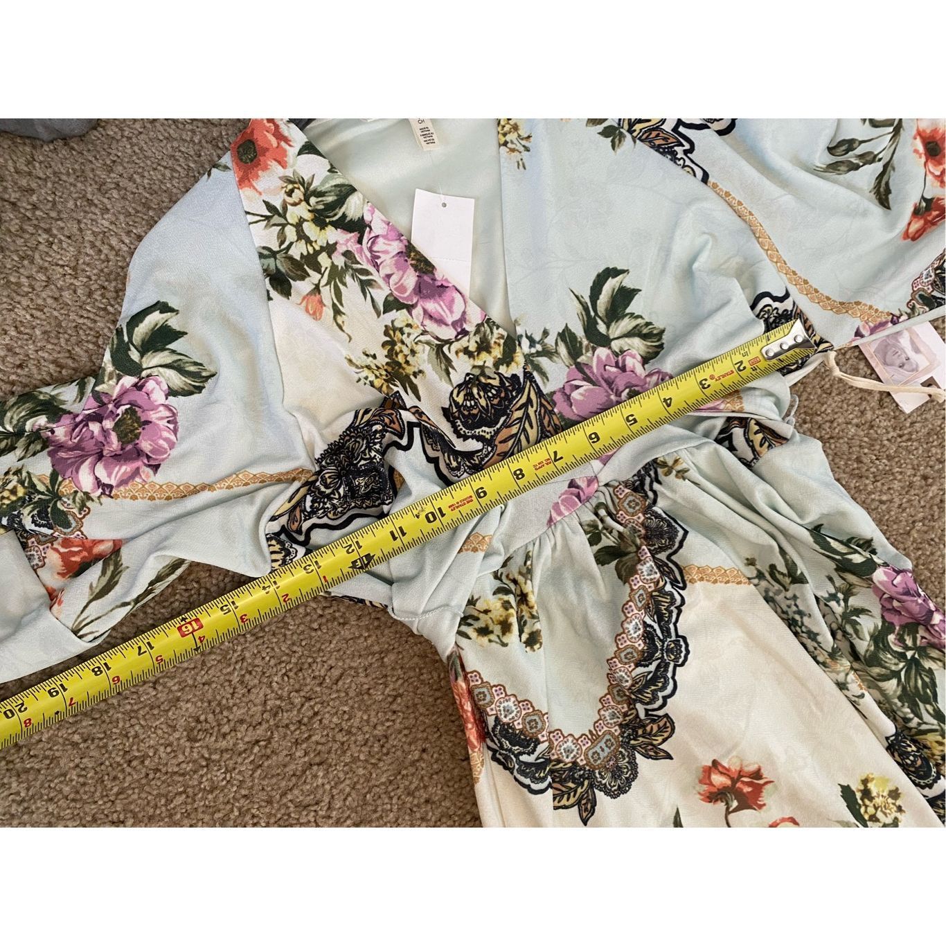 Other Jessica Simpson NWT Kimono Sleeve Maternity Dress White Flor Size S / US 4 / IT 40 - 8 Thumbnail