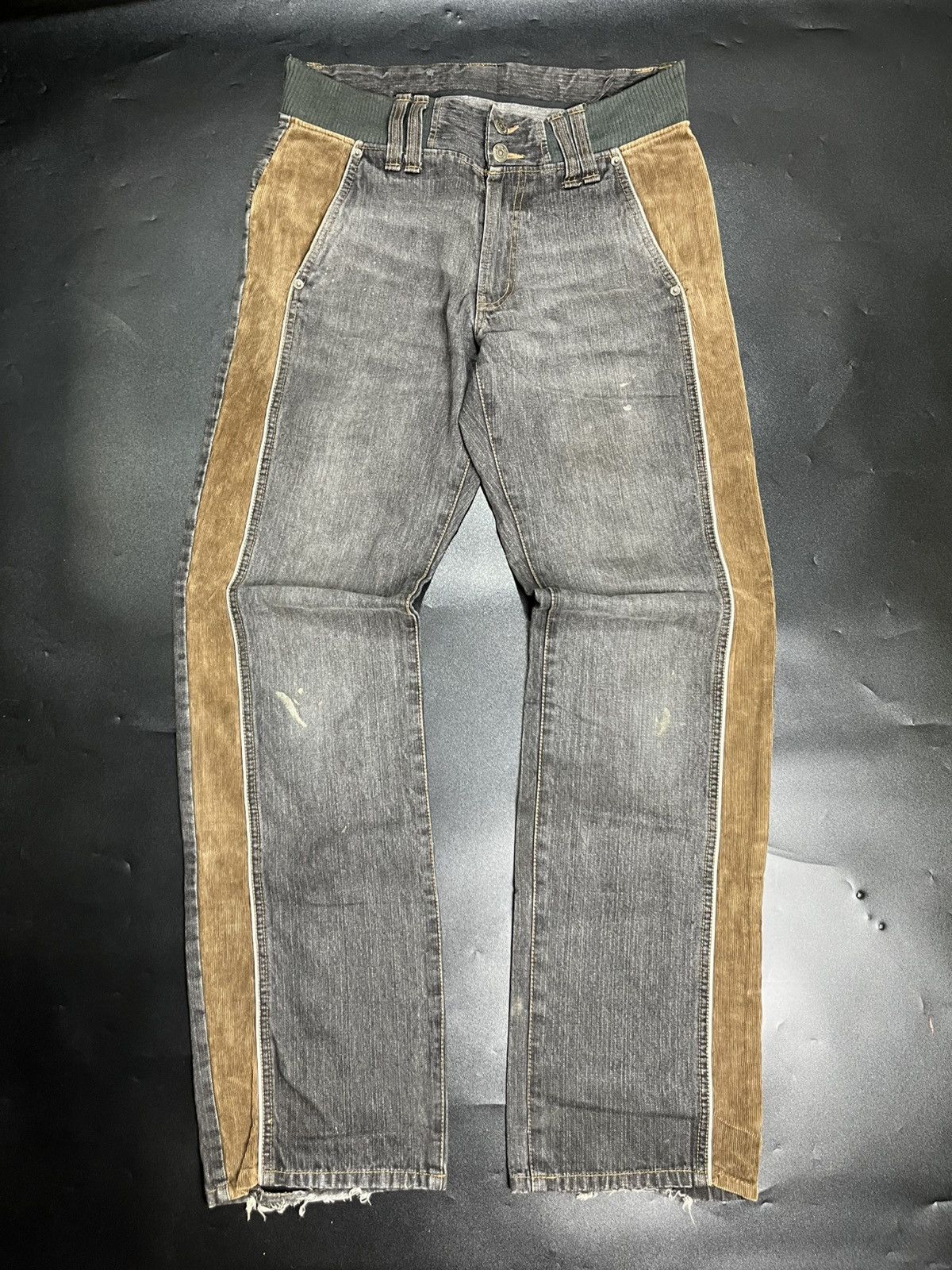 If Six Was Nine × Japanese Brand × PPFM PPFM jeans Corduroy punk style Size US 30 / EU 46 - 3 Thumbnail