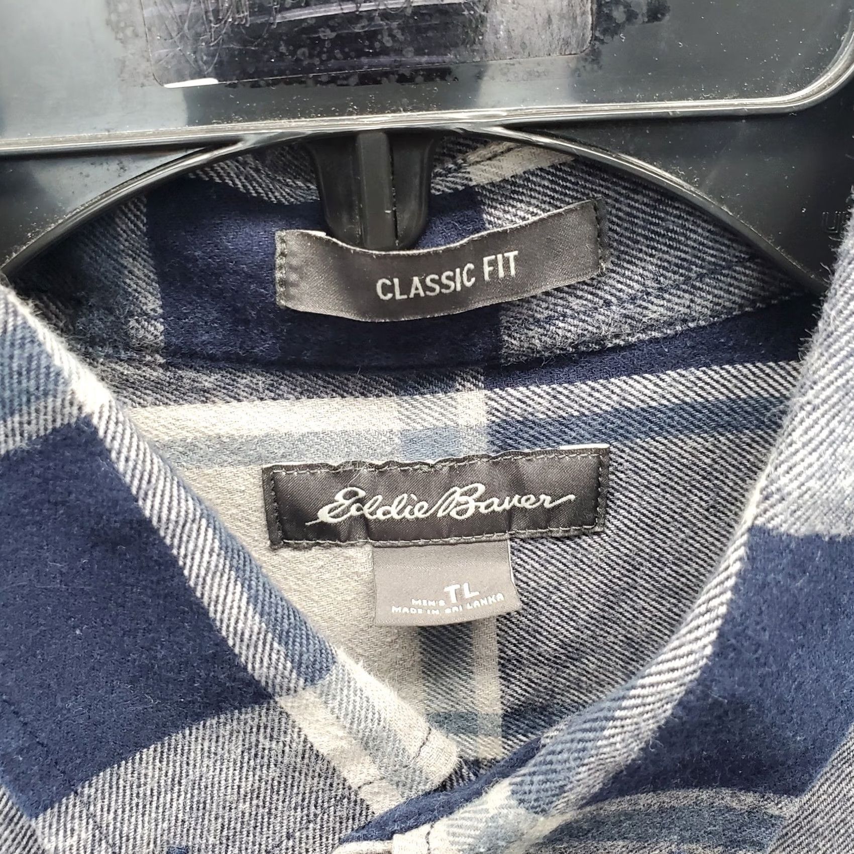 Eddie Bauer Vintage Eddie Bauer Flannel Shirt Mens LT Multi Plaid Classic Fit Button-Down Size US L / EU 52-54 / 3 - 5 Thumbnail