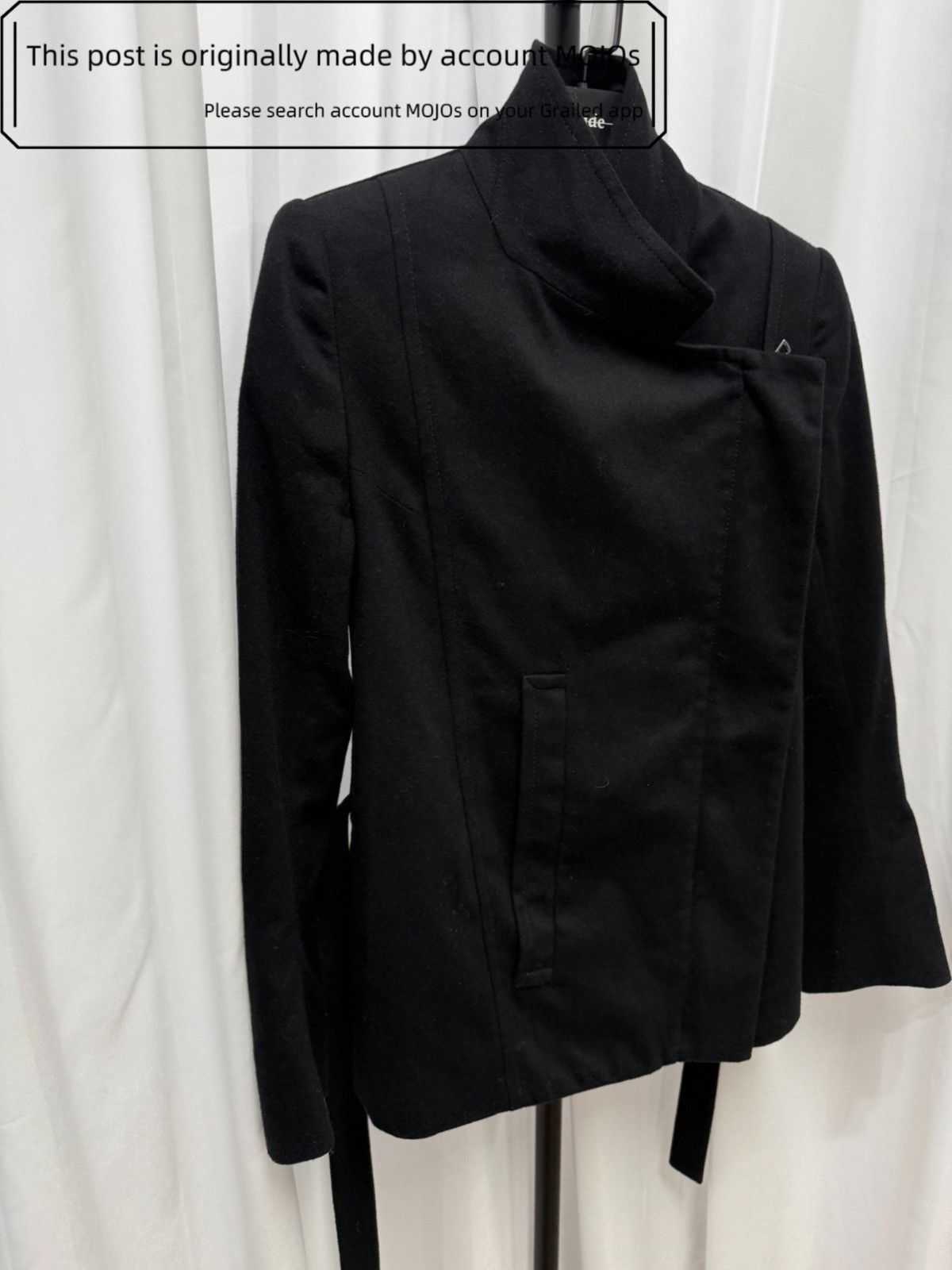 Ann Demeulemeester Sz 34 Ann Demeulemeester Hidden Zip-Up Jacket mojos131220263 Size US XS / EU 42 / 0 - 4 Thumbnail