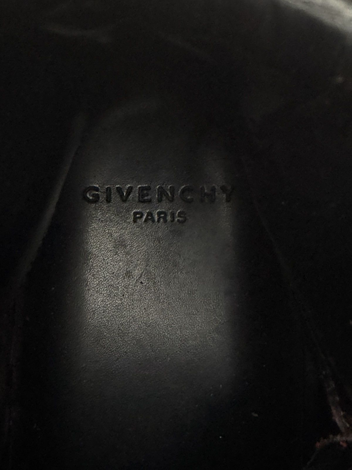 Givenchy Givenchy Tyson Black/Dark Red Leather Star Studded Sneakers Size US 8 / EU 41 - 9 Thumbnail