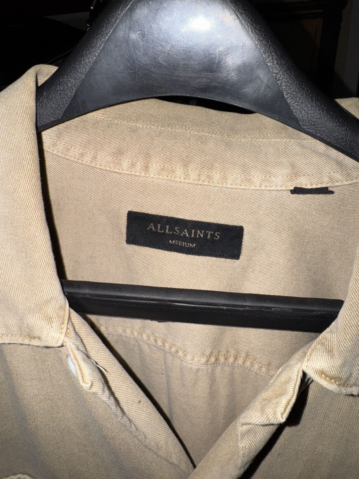Allsaints Allsaints Long Sleeve Military Overshirt Size US M / EU 48-50 / 2 - 2 Thumbnail