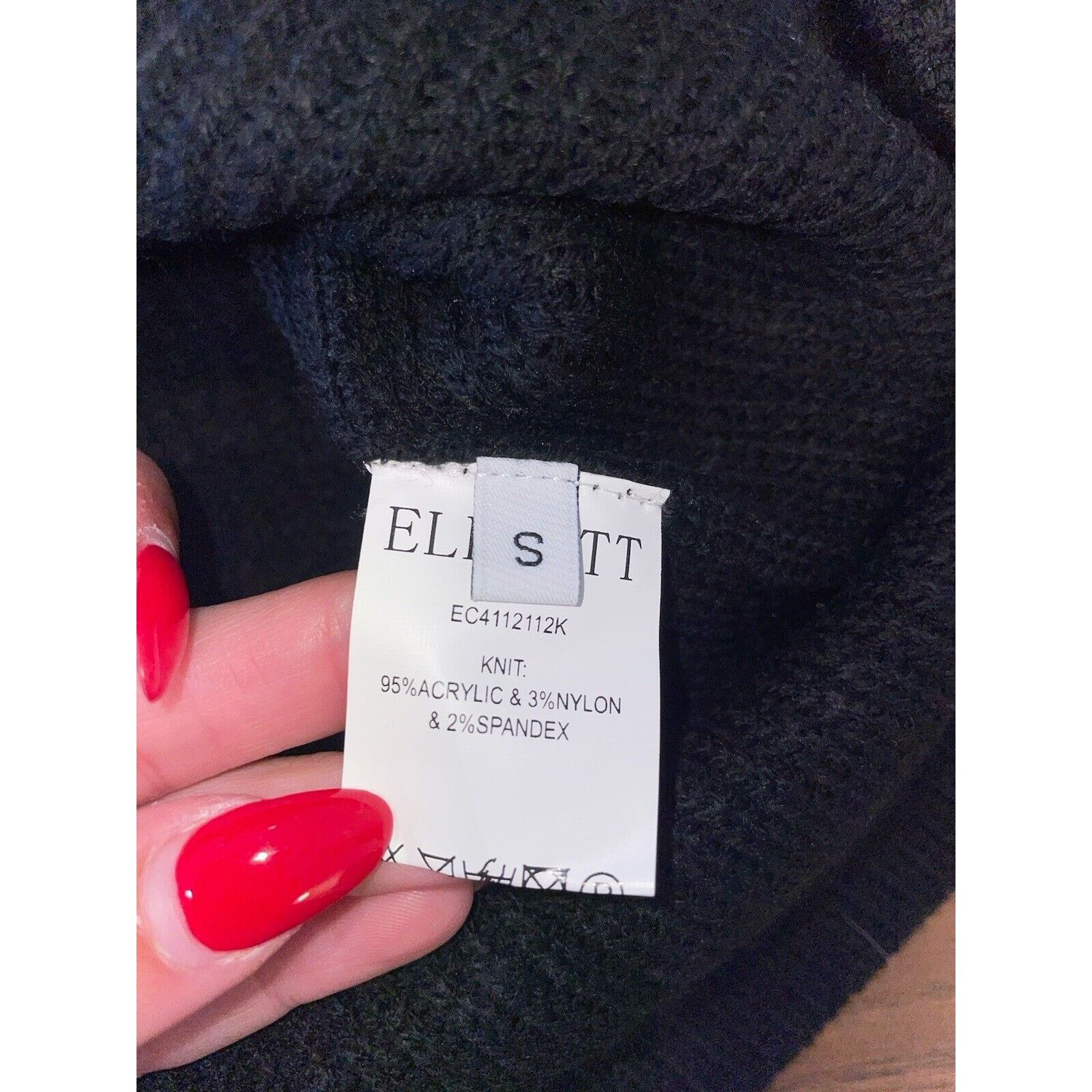 ELLIATT Elliatt Ruth Turtleneck Pearl Knit Sweater Balloon Sleeve S Size S / US 4 / IT 40 - 10 Thumbnail