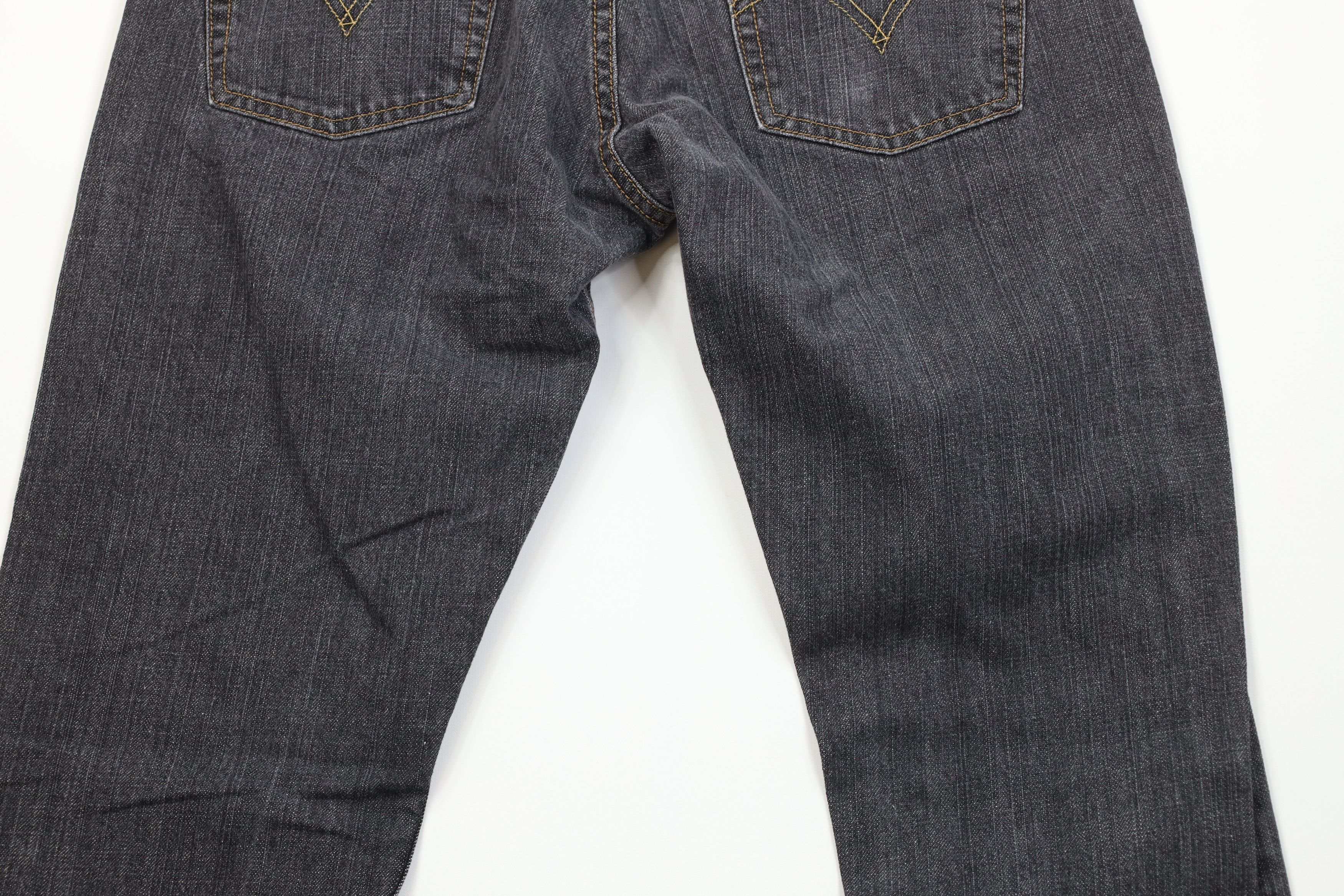 Levi's Vintage Y2K Levis 514 Slim Straight Leg Denim Jeans Black Size US 32 / EU 48 - 12 Thumbnail