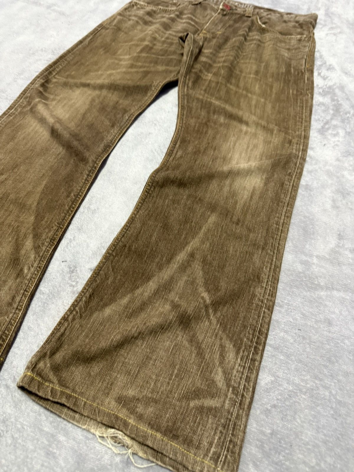 Edwin Edwin 503 Flare Faded Brown Bootcut Jeans Size US 34 / EU 50 - 4 Thumbnail