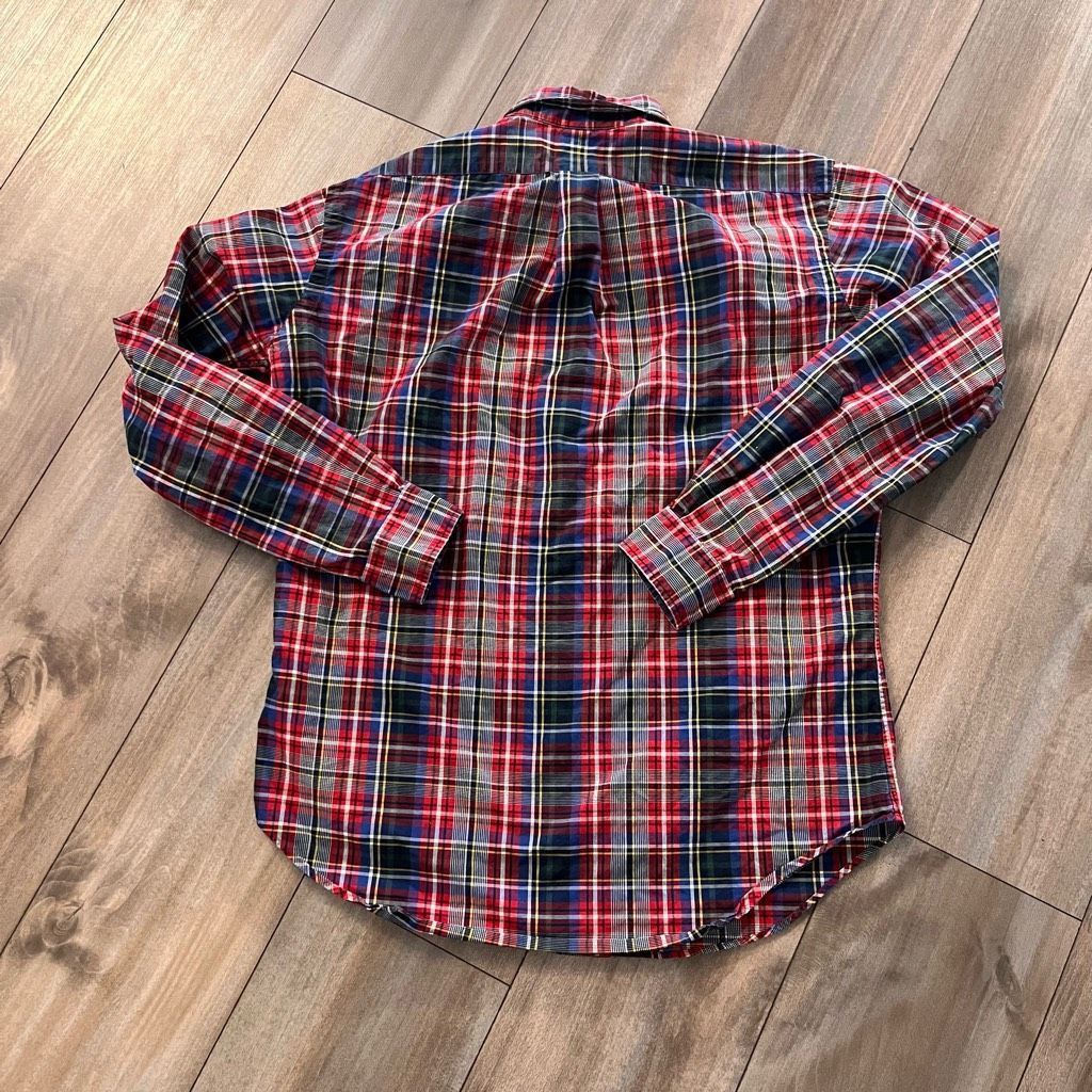 Polo Ralph Lauren Polo Ralph Lauren Red Casual Buttonup Shirt Men Medium Bin O Size US M / EU 48-50 / 2 - 4 Thumbnail