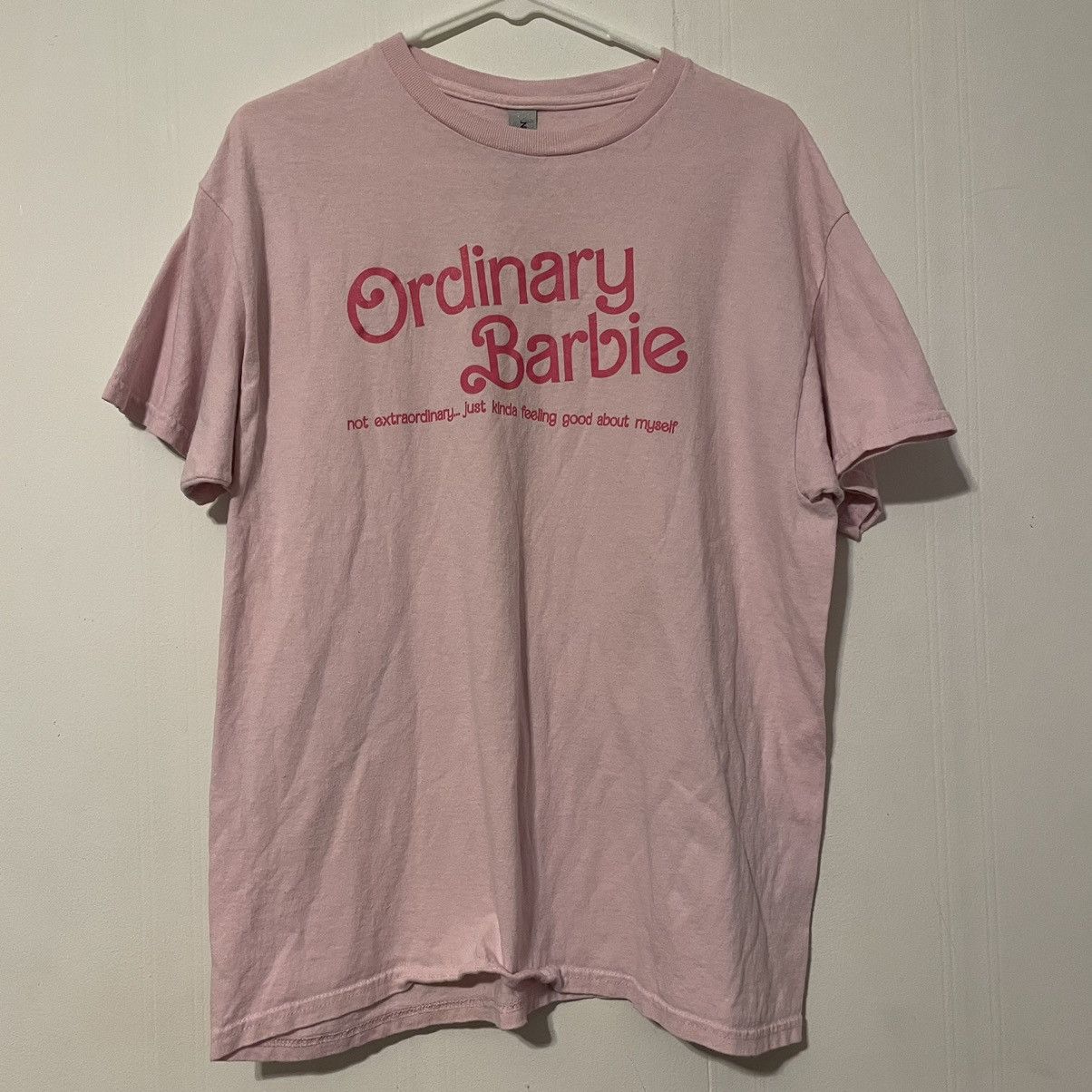 Other Ordinary Barbie Pink Graphic Short Sleeve T Shirt Barbie Size L / US 10 / IT 46 - 1 Thumbnail