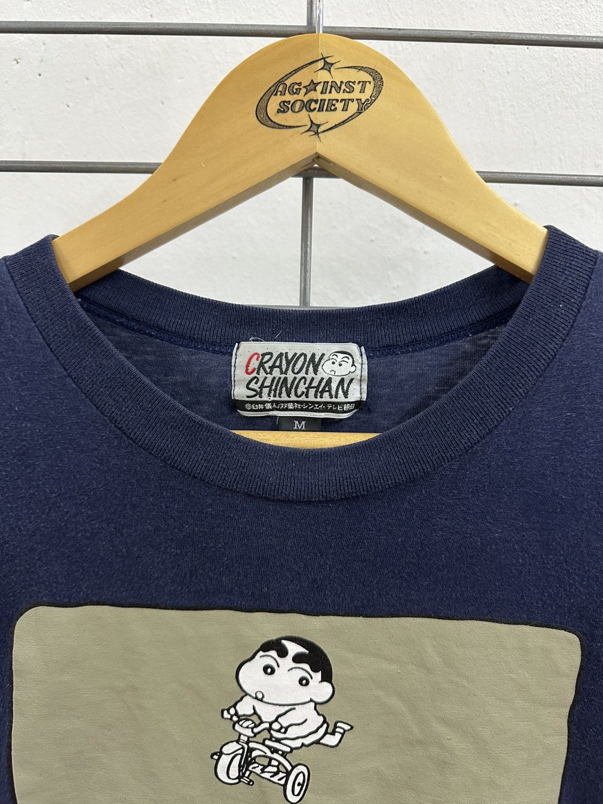 Vintage Rare And Beautiful Vintage Crayon Shin Chan Anime Tee Size US M / EU 48-50 / 2 - 5 Thumbnail