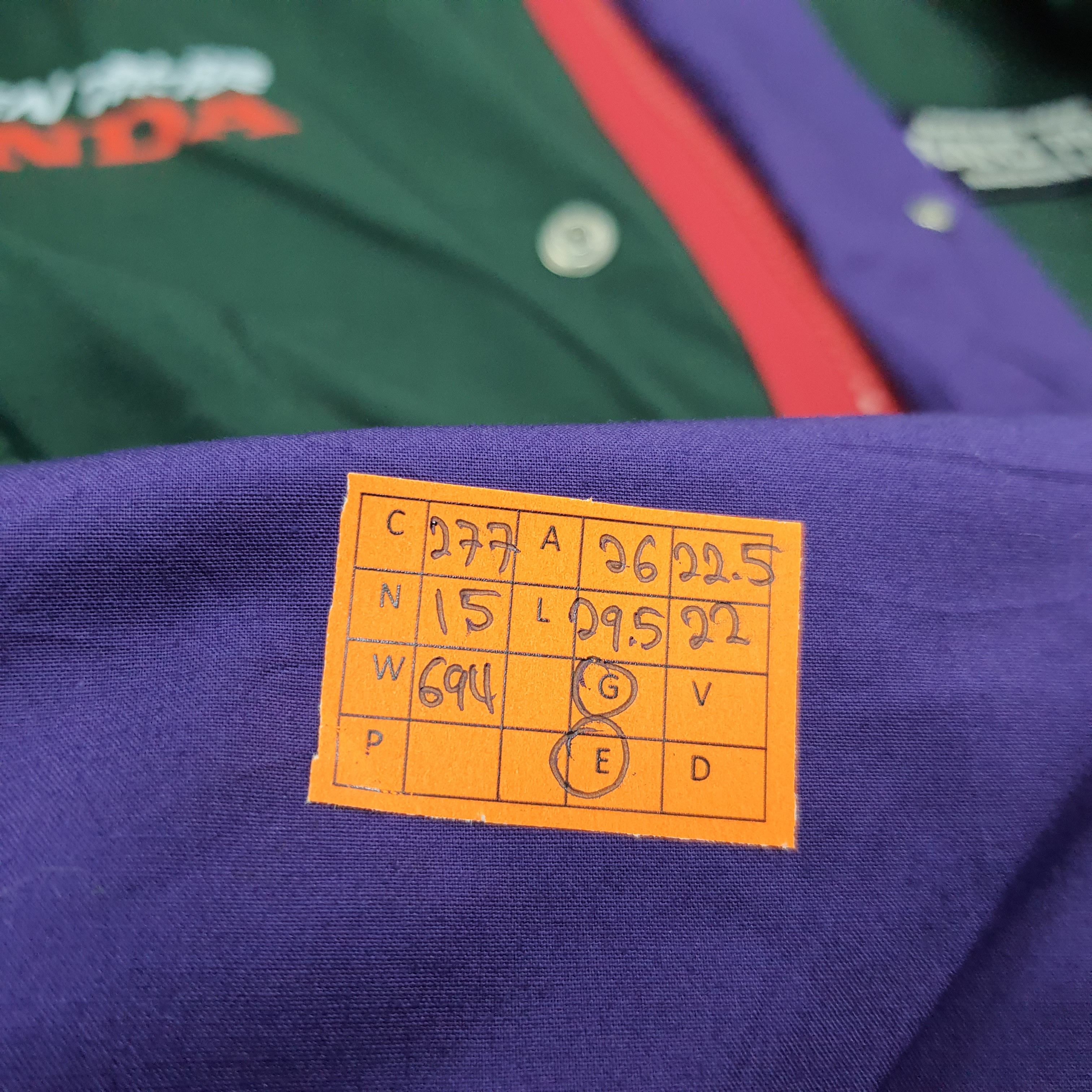 Japanese Brand Vintage Mugen Honda Motorsports Custom Logo Jacket C277N15 Size US XL / EU 56 / 4 - 8 Thumbnail