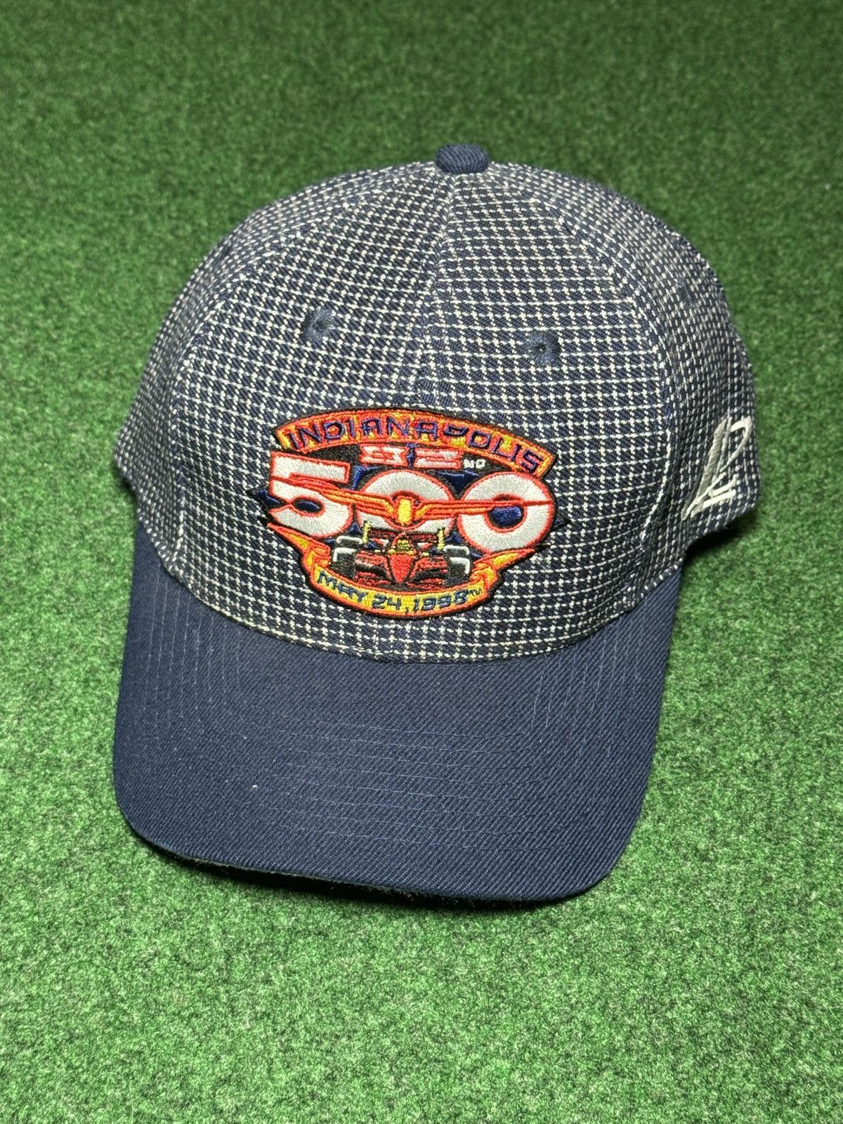 Logo Athletic Indianapolis 500 Logo Athletic Racing Strapback Cap Hat Size ONE SIZE - 2 Thumbnail