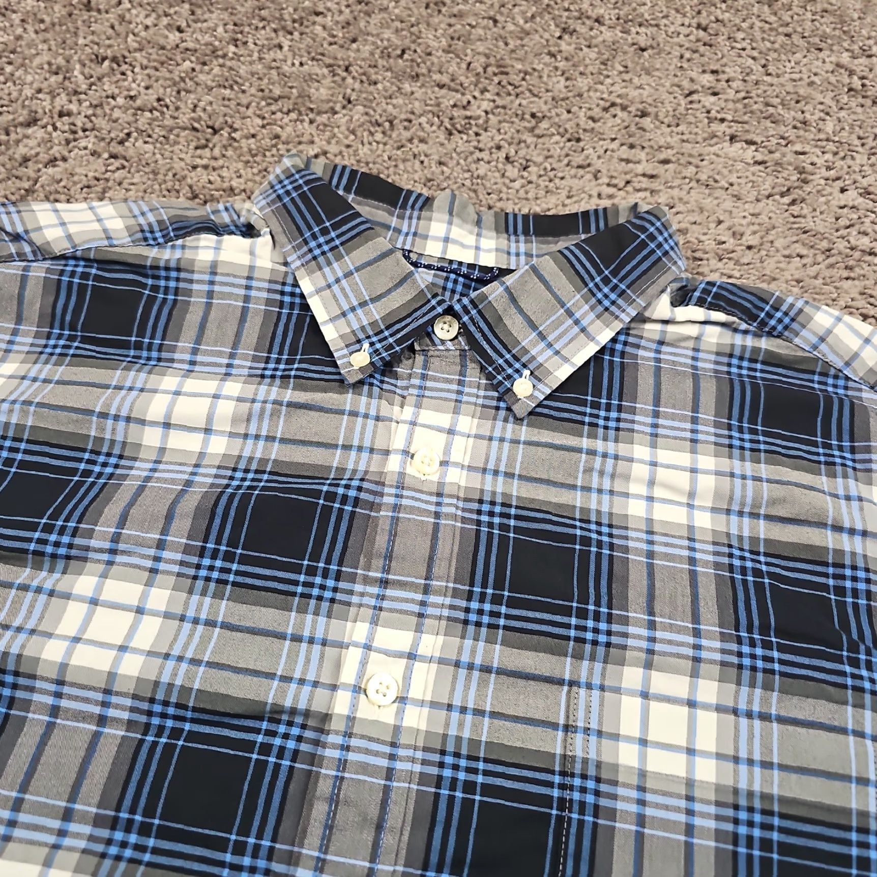 Vineyard Vines Vineyard Vines Shirt 2XL Blue Plaid Performance Long Sleeve Wicking Casual Mens Size US XXL / EU 58 / 5 - 2 Thumbnail