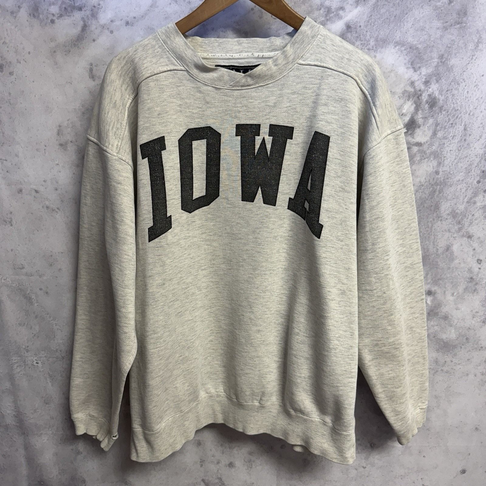 Vintage Vintage Iowa Galt Sand Crew Neck Sweatshirt Mens Large Gray Size US L / EU 52-54 / 3 - 2 Thumbnail