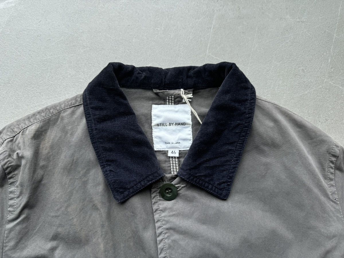 STILL BY HAND Still By Hand Japan Mens Military Khaki Green Hunting Jacket Size US S / EU 44-46 / 1 - 16 Thumbnail