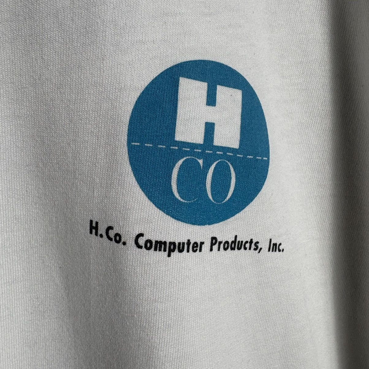 Vintage Vintage 90s Computer Parody Art Graphic Tee Norman Rockwell Size US XL / EU 56 / 4 - 5 Thumbnail