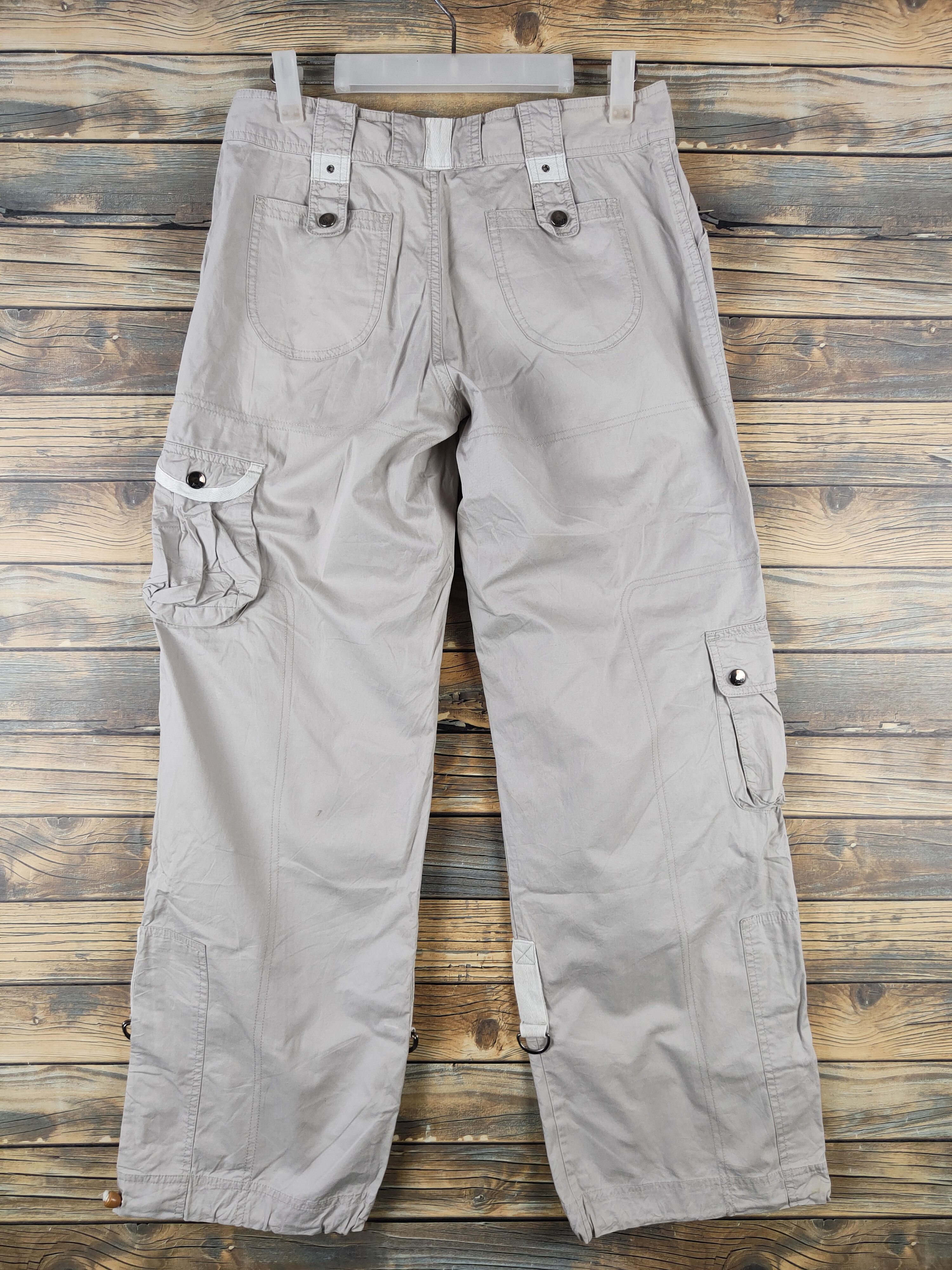 Japanese Brand DL Jnb Gray Multipocket Tactical Cargo Pants #1337 Size 30" / US 8 / IT 44 - 7 Thumbnail