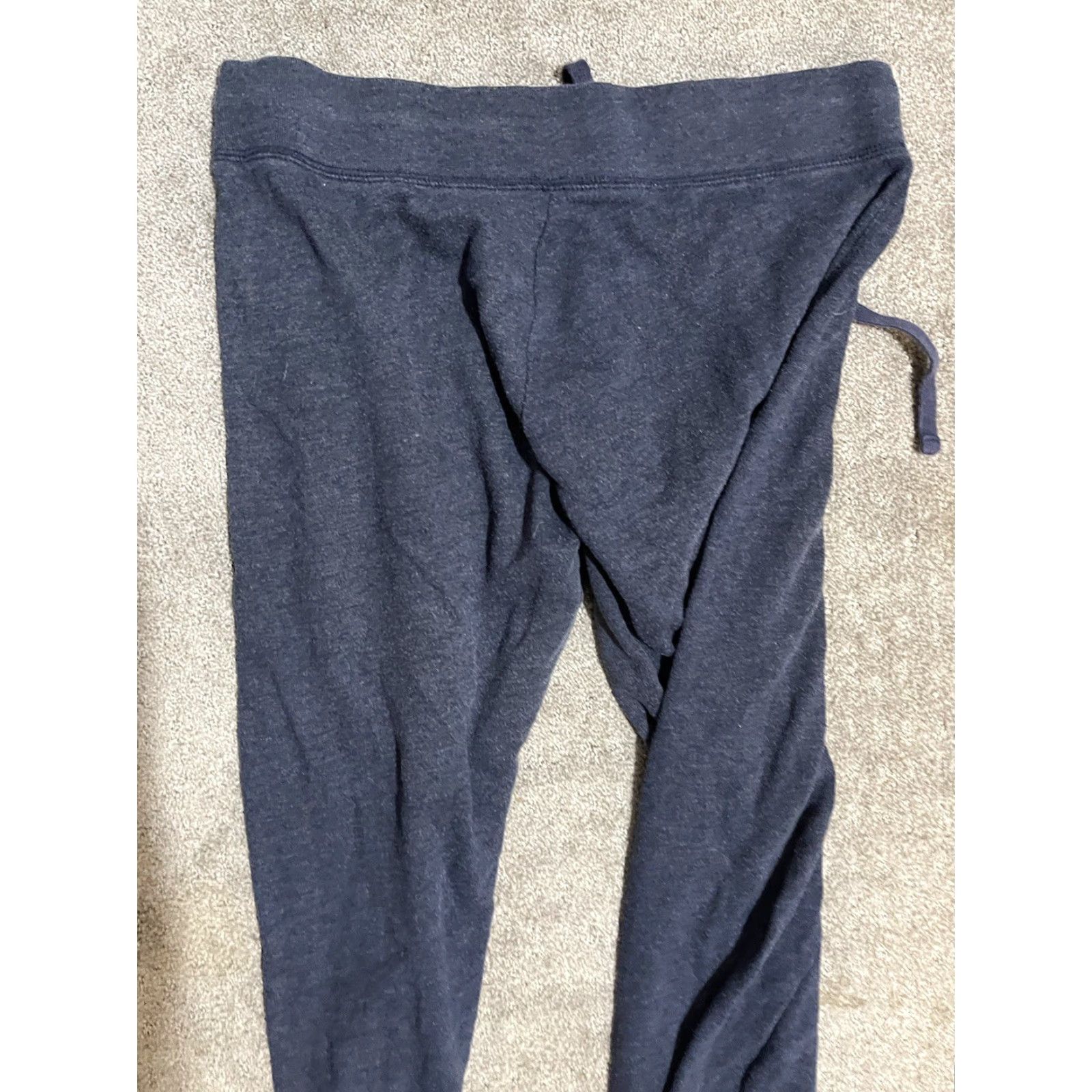 Vintage Aeropostale Women's Sweatpants Blue Elastic Waist Medium Flaw Size 32" / US 10 / IT 46 - 4 Thumbnail