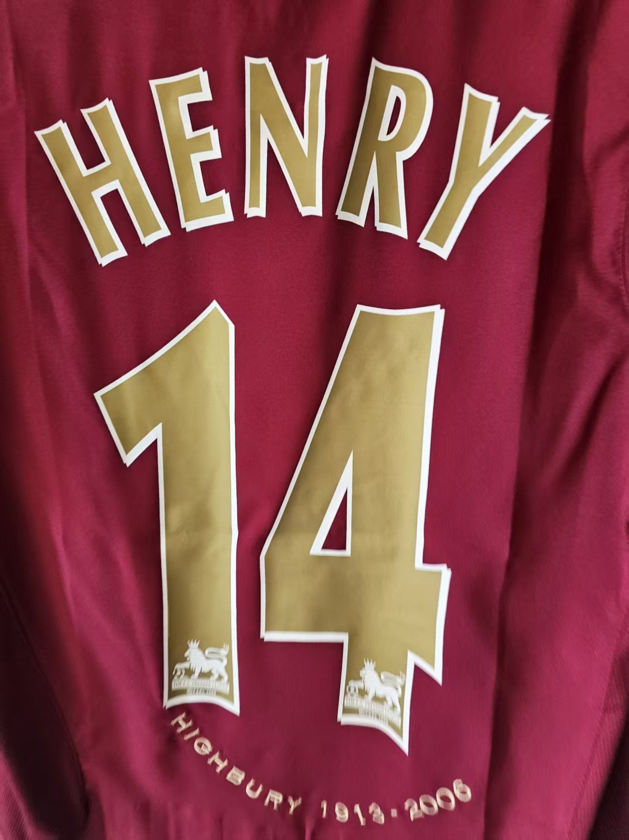 Other Thierry Henry Jersey Arsenal Home Size US XL / EU 56 / 4 - 5 Thumbnail