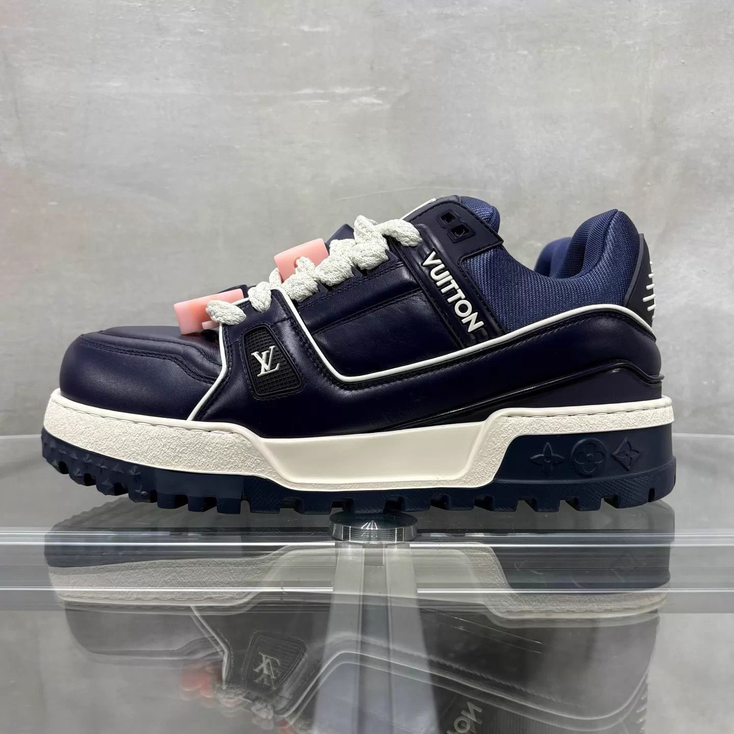Louis Vuitton LV Trainer Maxi Valentine's Blue Jigglypuff UK7/41 Size US 8 / EU 41 - 3 Thumbnail