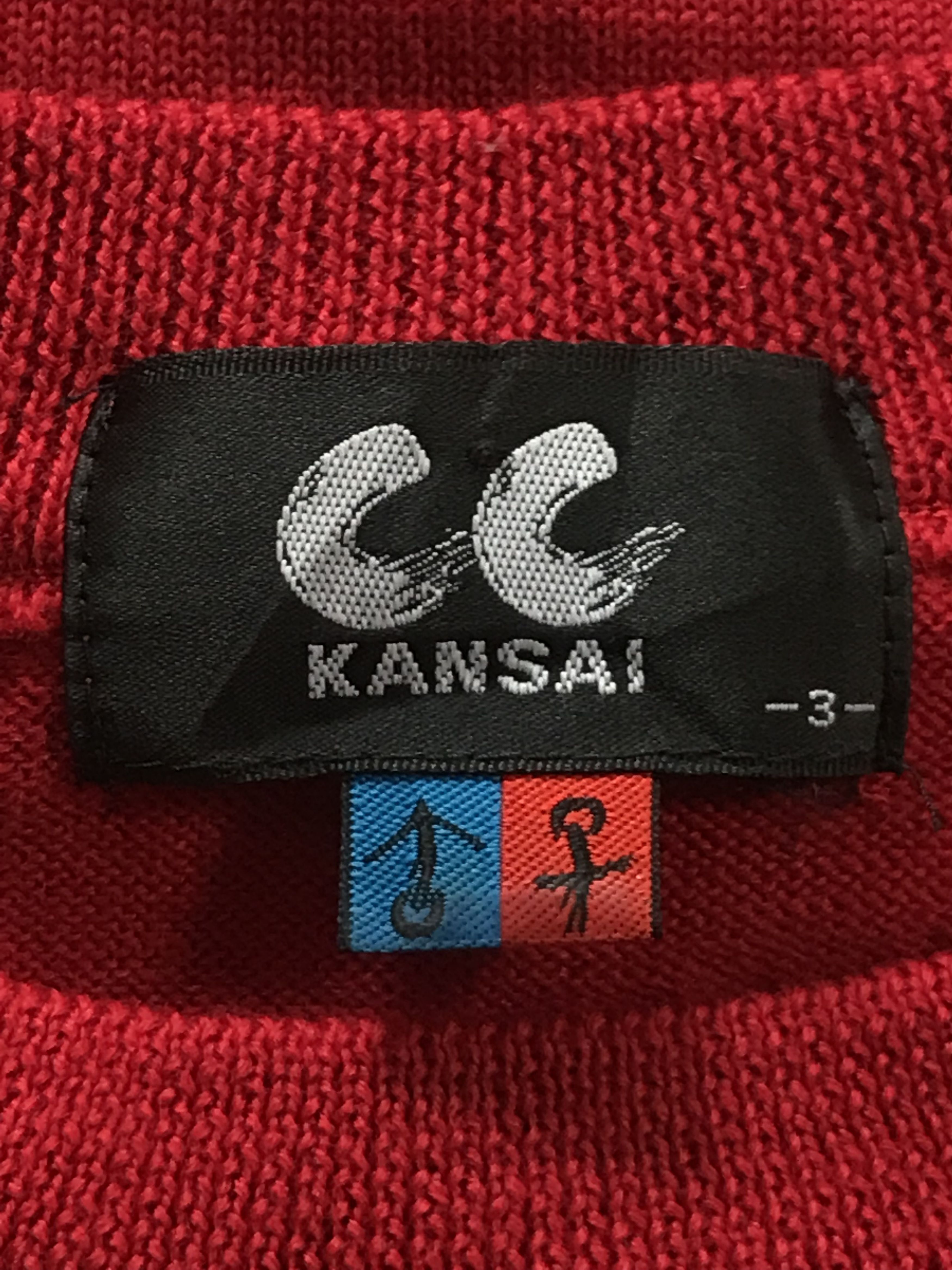 Kansai Yamamoto CC KANSAI By Kansai Yamamoto Lightweight Knitted Small Logo Size US M / EU 48-50 / 2 - 8 Thumbnail