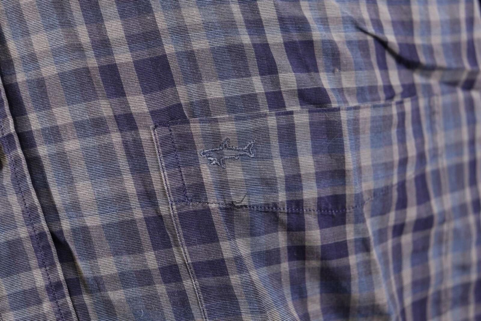 Paul & Shark Paul & Shark Yachting Gray Check Shirt Size 41 Size US M / EU 48-50 / 2 - 4 Thumbnail