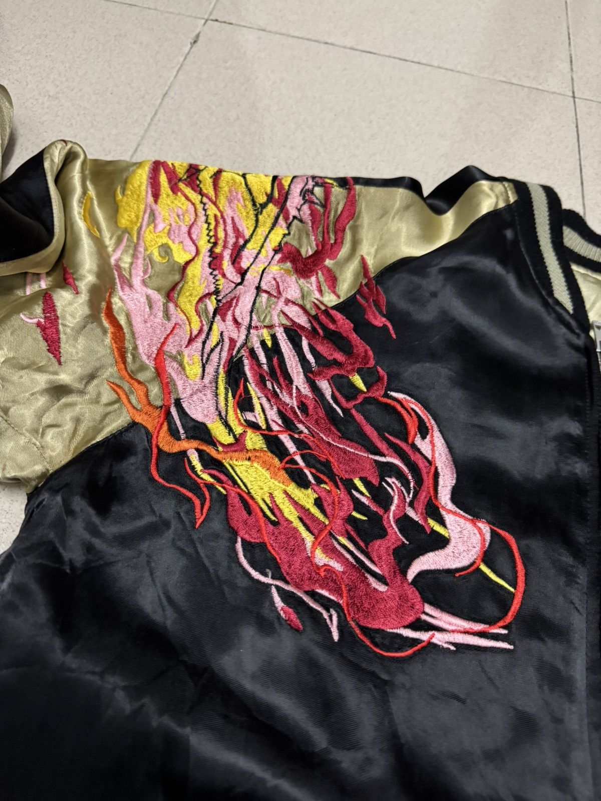 Japanese Brand MONSTER HUNTER X CAPCOM 5th ANNIVERSARY EMBROIDERED SUKAJAN Size US M / EU 48-50 / 2 - 5 Thumbnail