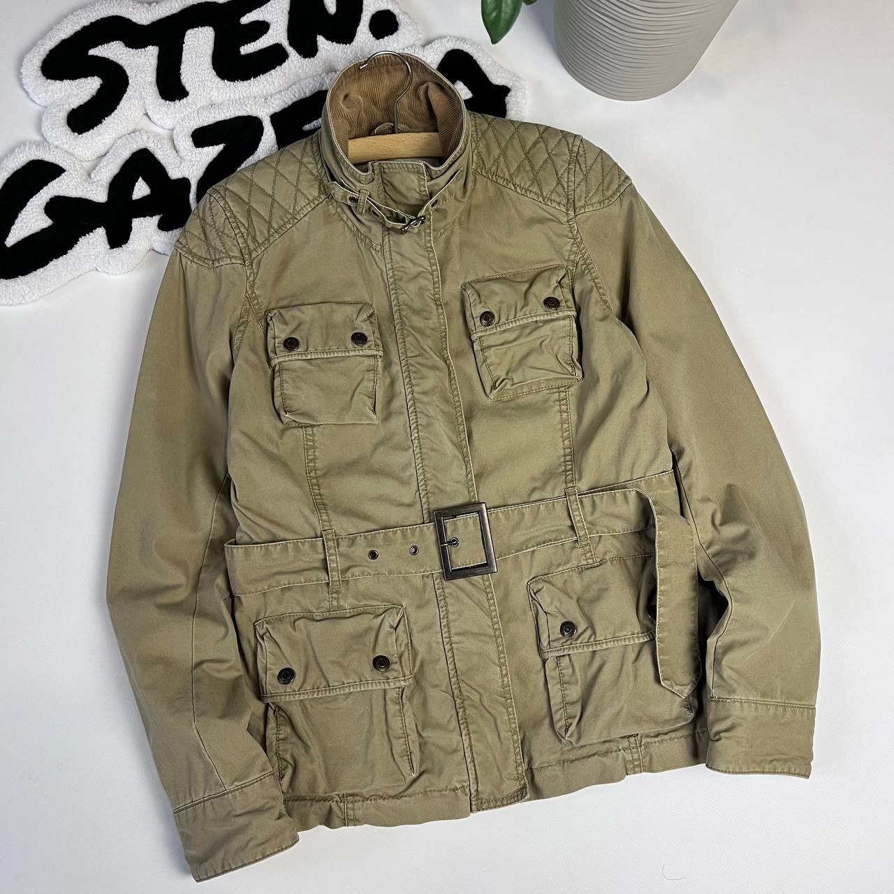 Ralph Lauren Denim&Supply Multipocket Military Beige Jacket
