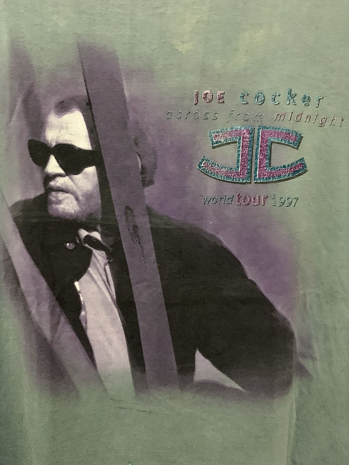 Band Tees Vintage Joe Cocker across from midnight 1997 Size US XL / EU 56 / 4 - 2 Thumbnail